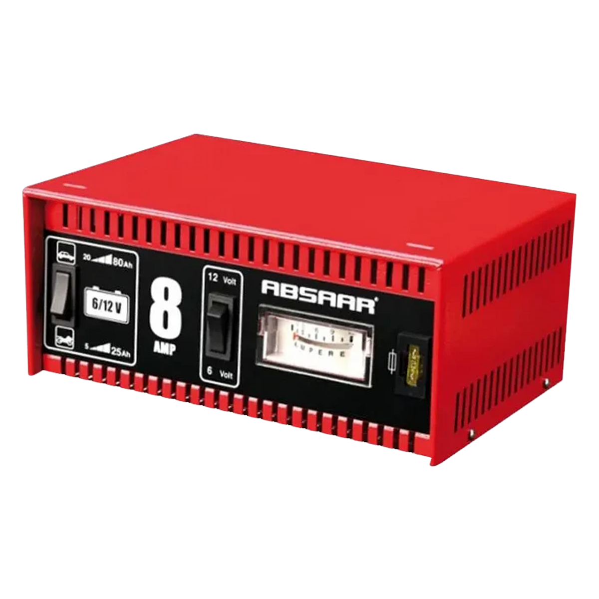 ABSAAR Battery charger - 8 AMP 6/12V - A/M