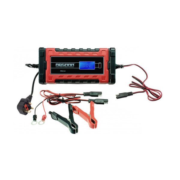 ABSAAR Pro Series Pro - 6.0 - Smart Maintenance Battery Charger 12/24V 6 Amp