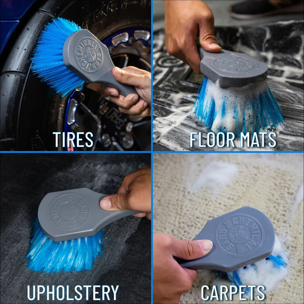 Chemical Guys Big Blue Stiffy Heavy Duty Tyre Brush