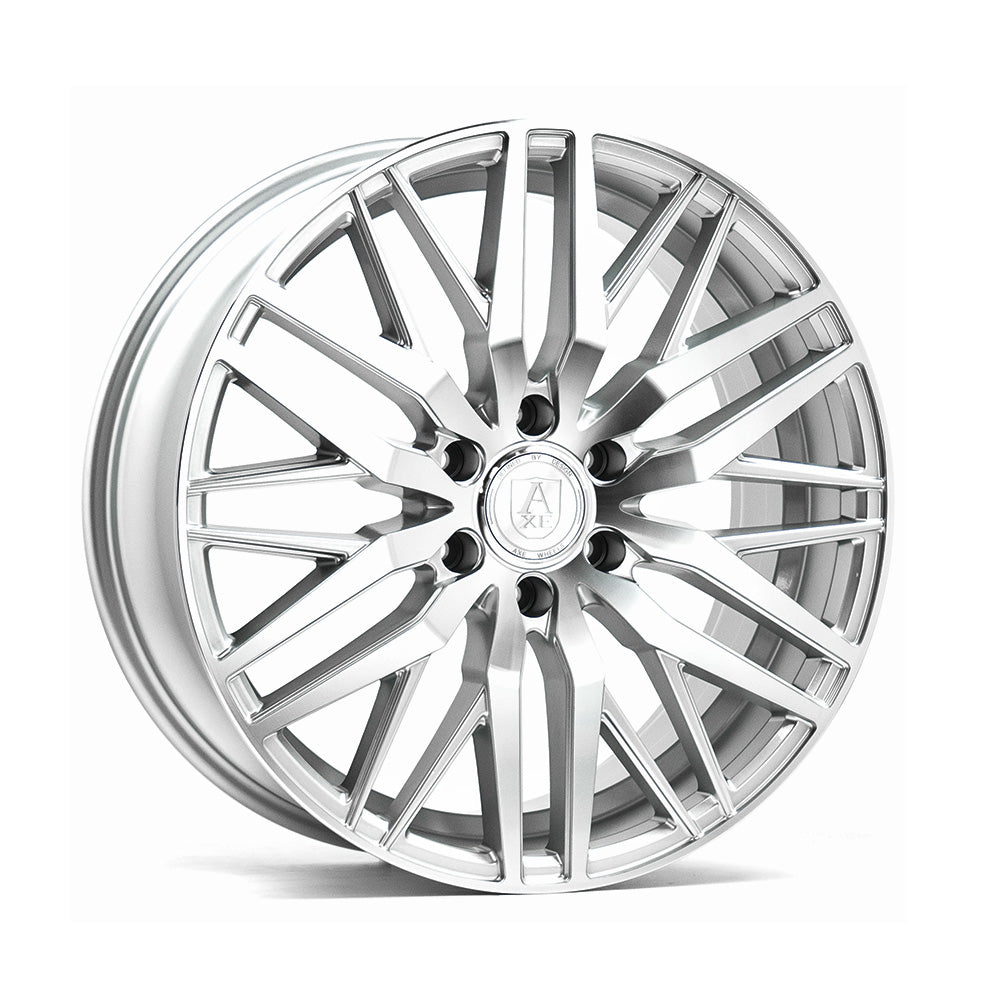 AXE EX30T 19x8 6X120 ET45 GLOSS SILVER & POLISHED