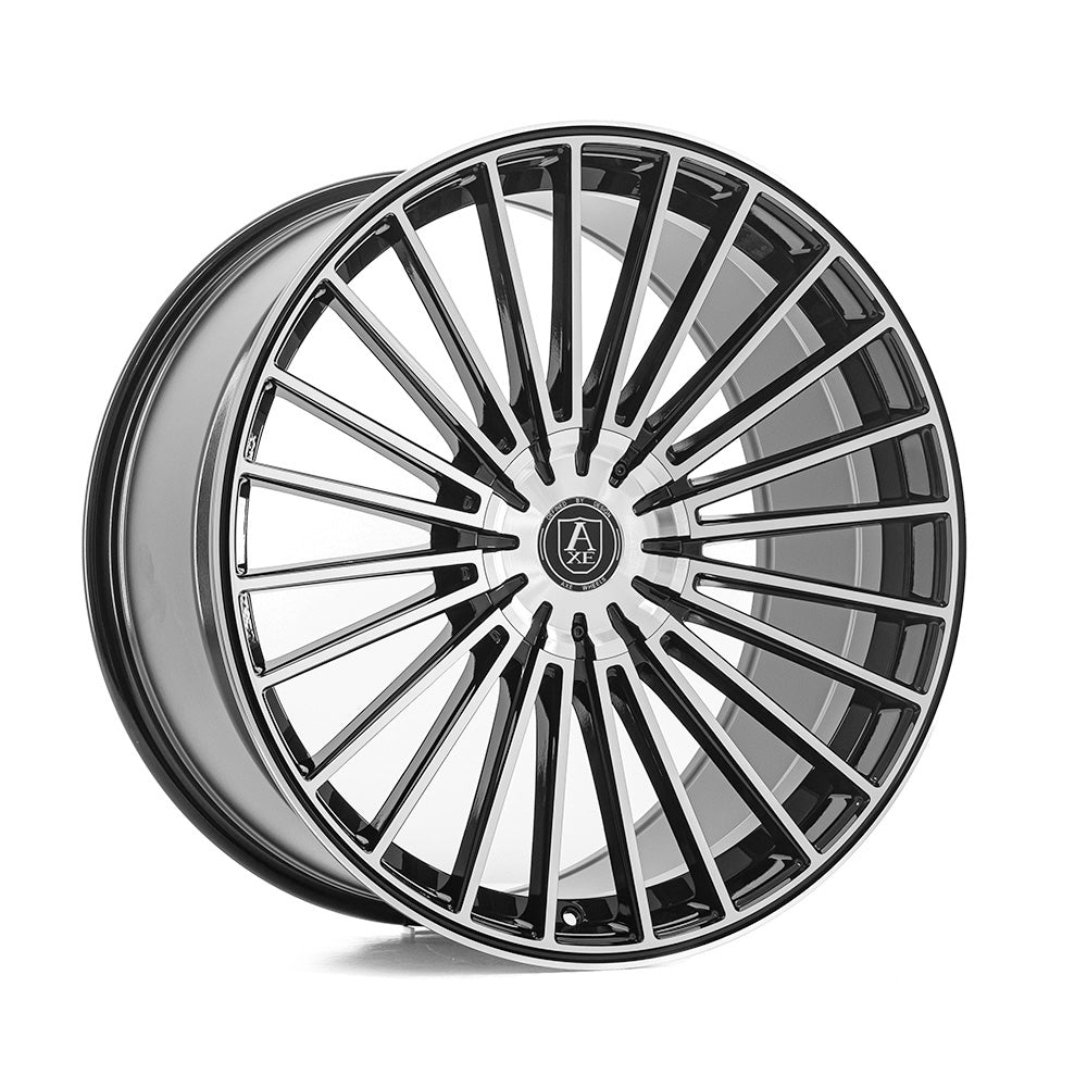 AXE EX50 21x10.5 5X130 ET25 GLOSS BLACK & POLISHED