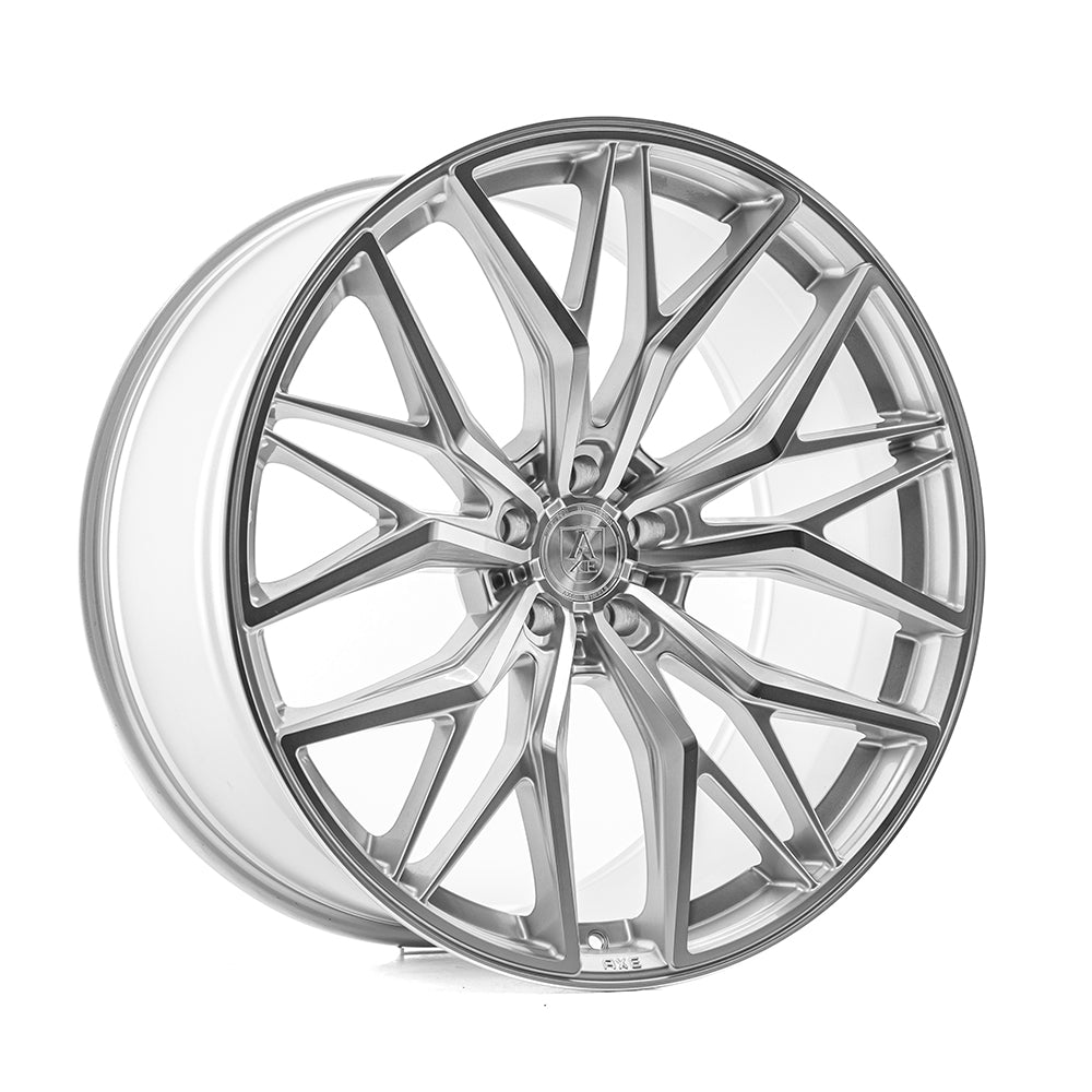 AXE EX55 22x10.5 5x120 ET27 GLOSS SILVER & POLISHED