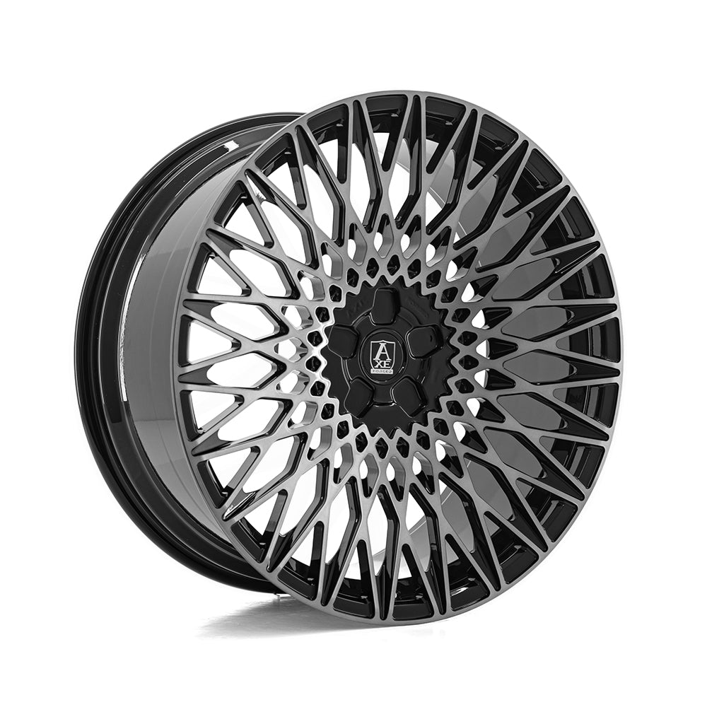 AXE FORGED FF7 23x10 5x139.7 ET19 TINTED BLACK & POLISHED