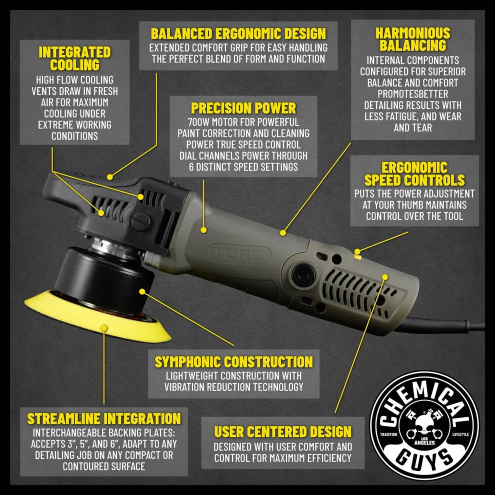 TORQX Random Orbital Polisher