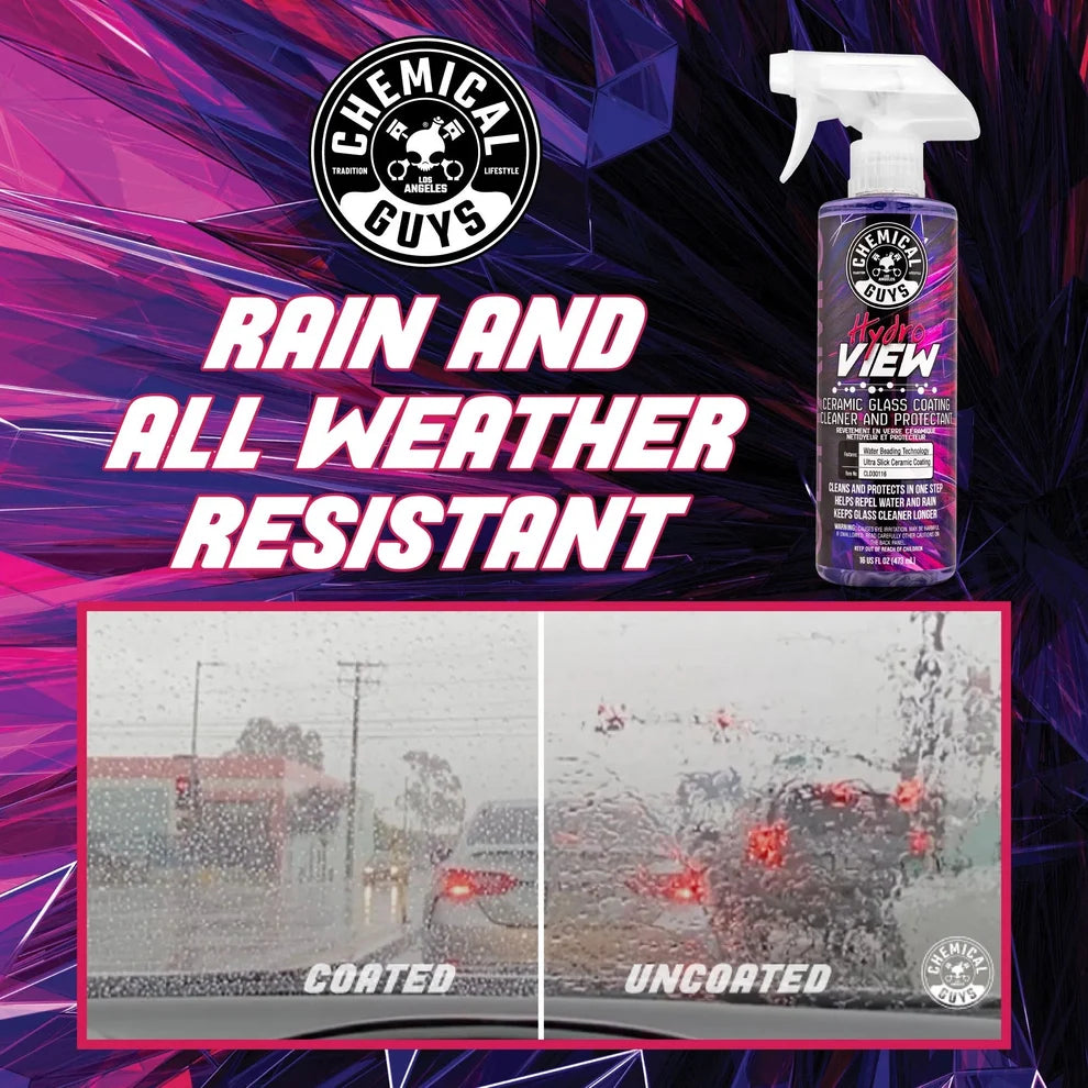 Chemical Guys Hydro View Glass Cleaner & Coating 473ml