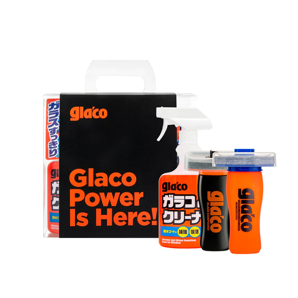 SOFT99 Glaco DX Glass Care Kit - 3pcs
