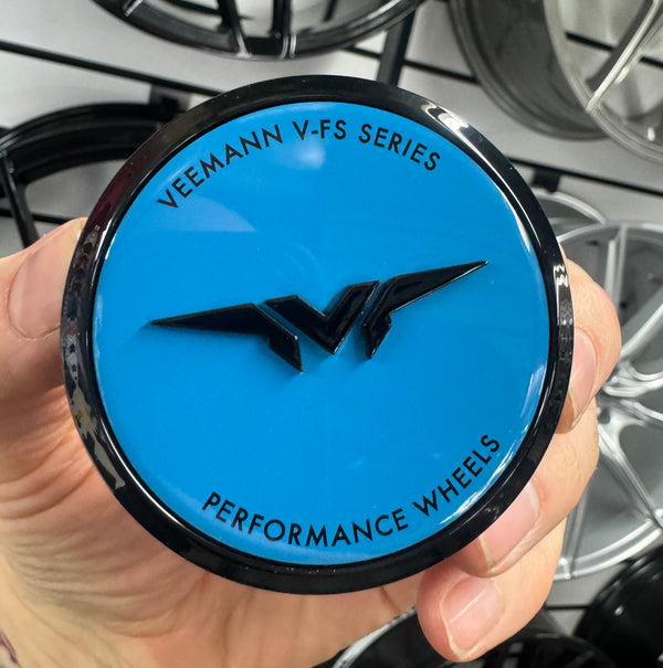 Veemann V-FS Series Centre Caps Blue