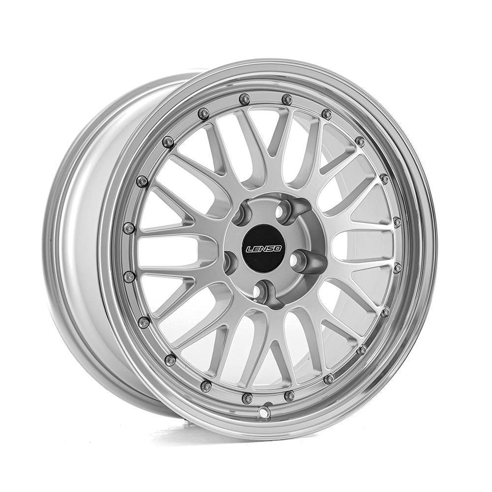 LENSO XLM 17x7.5 5X112 ET35 GLOSS SILVER & POLISHED