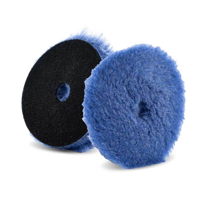 6.25" Lake Country Hybrid Blue Wool Pad
