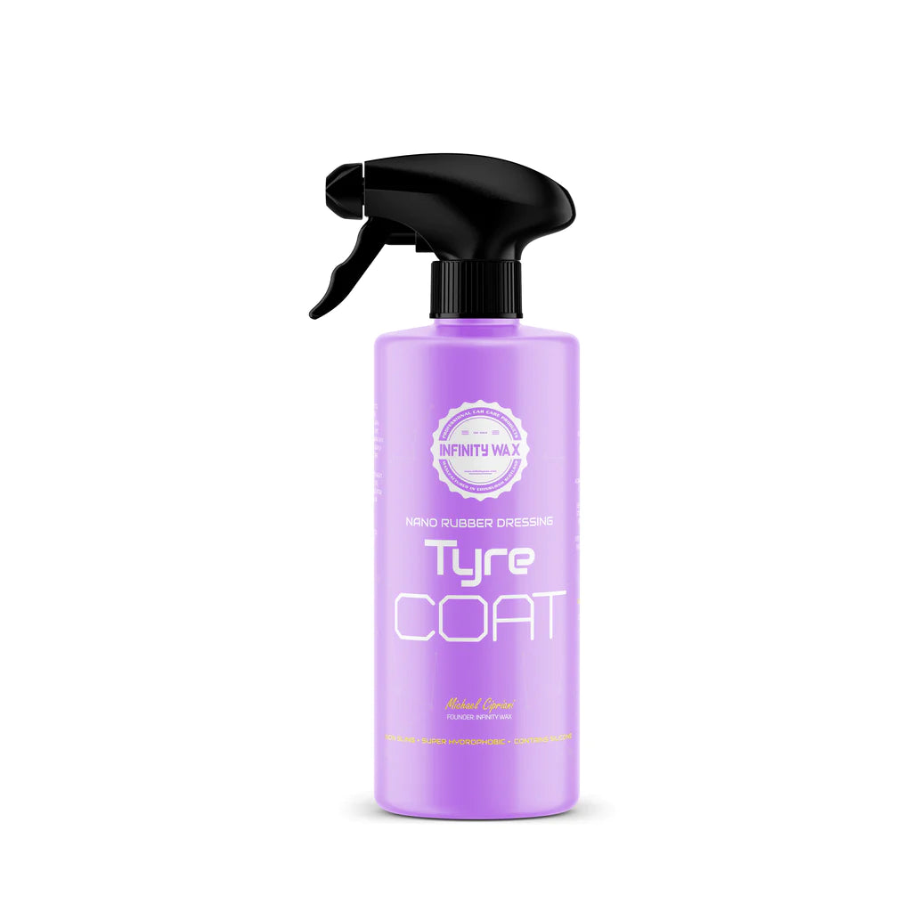 Infinity Wax Tyre Coat Si02 Sprayable Tyre Dressing