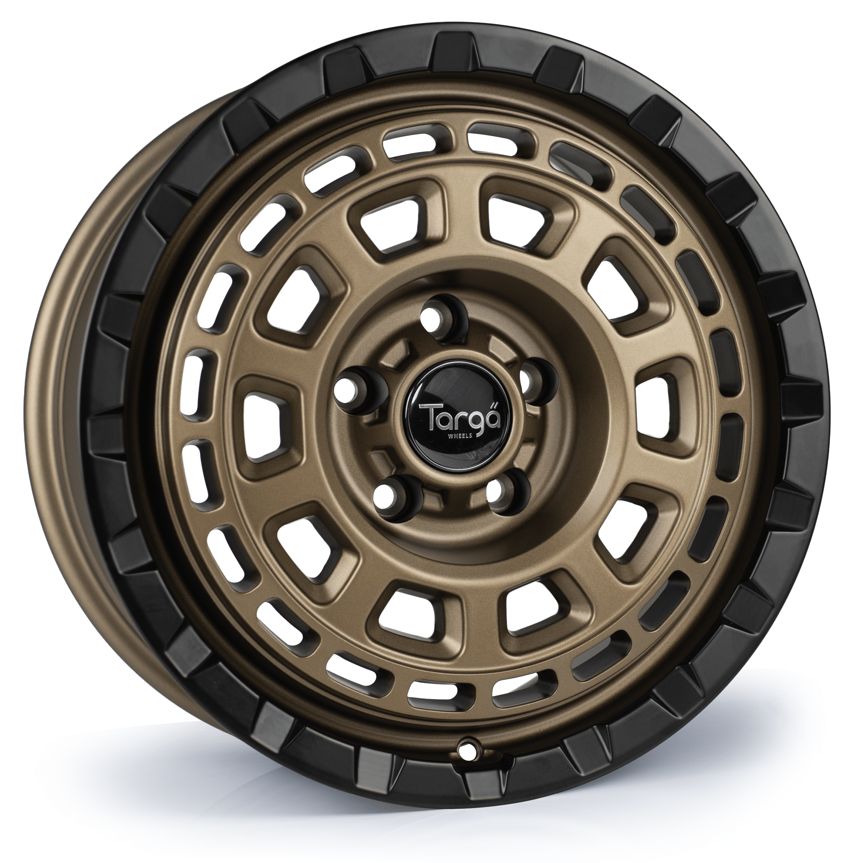 Targa TG9-HD 17x8 5x160 ET45 Bronze Centre Matt Black Lip