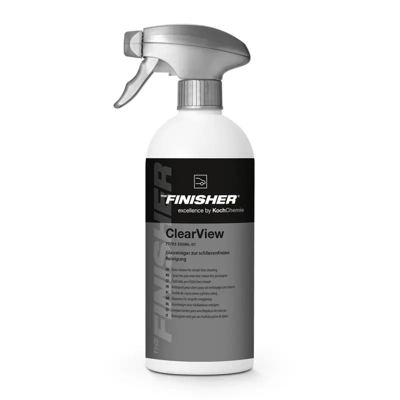 The Finisher ClearView Glass Cleaner 500ml