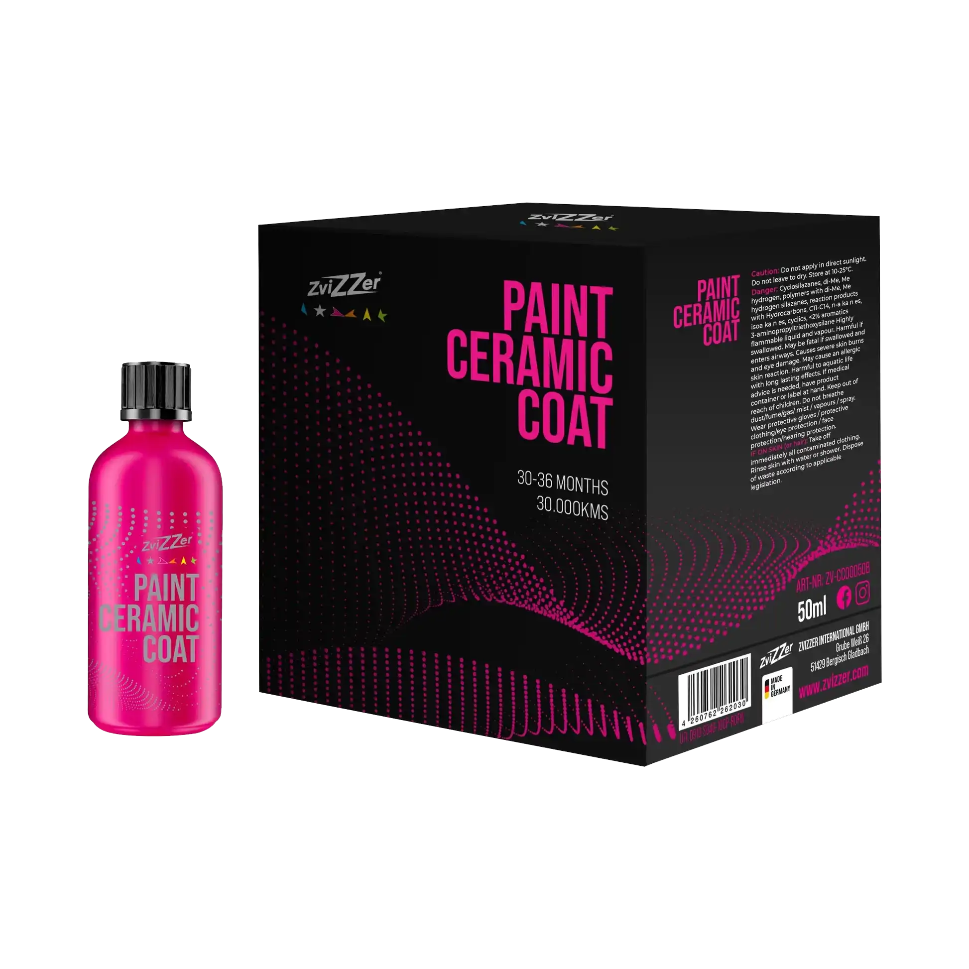 Zvizzer 3 Year Paint Ceramic coating 50ml