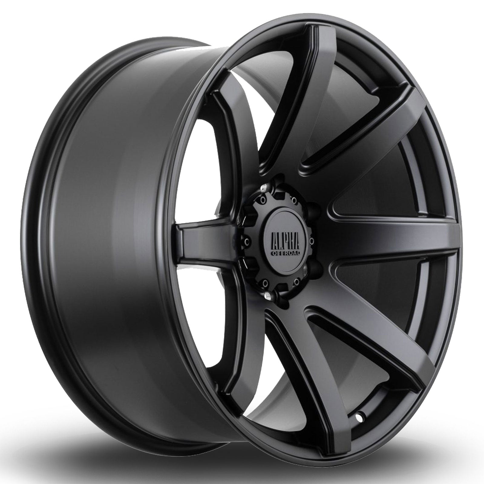 20x9.0 Alpha Off Road Nomad 6x114 ET10 Satin Black