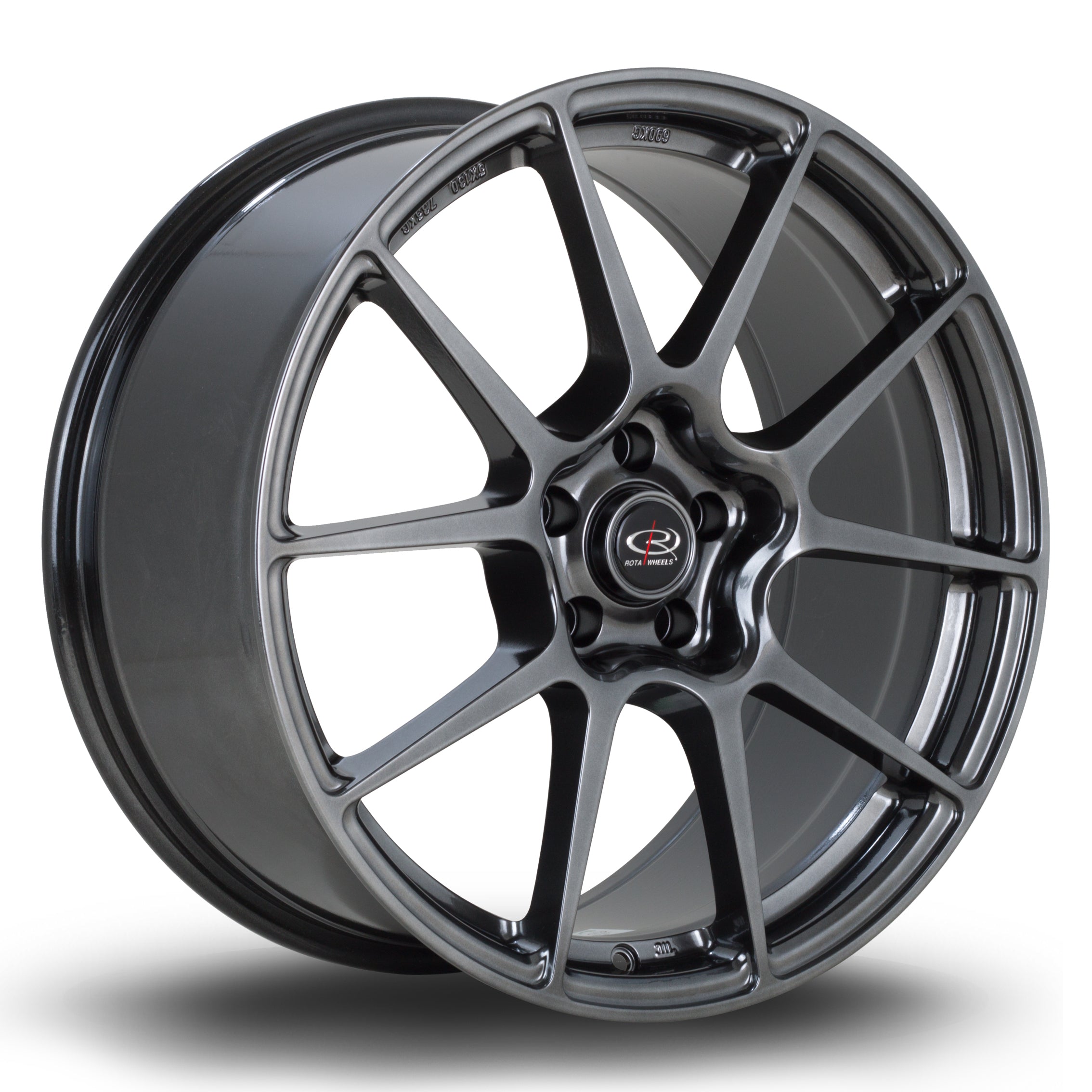 Rota AR10 19x9 5x108 ET42 Hyper Black