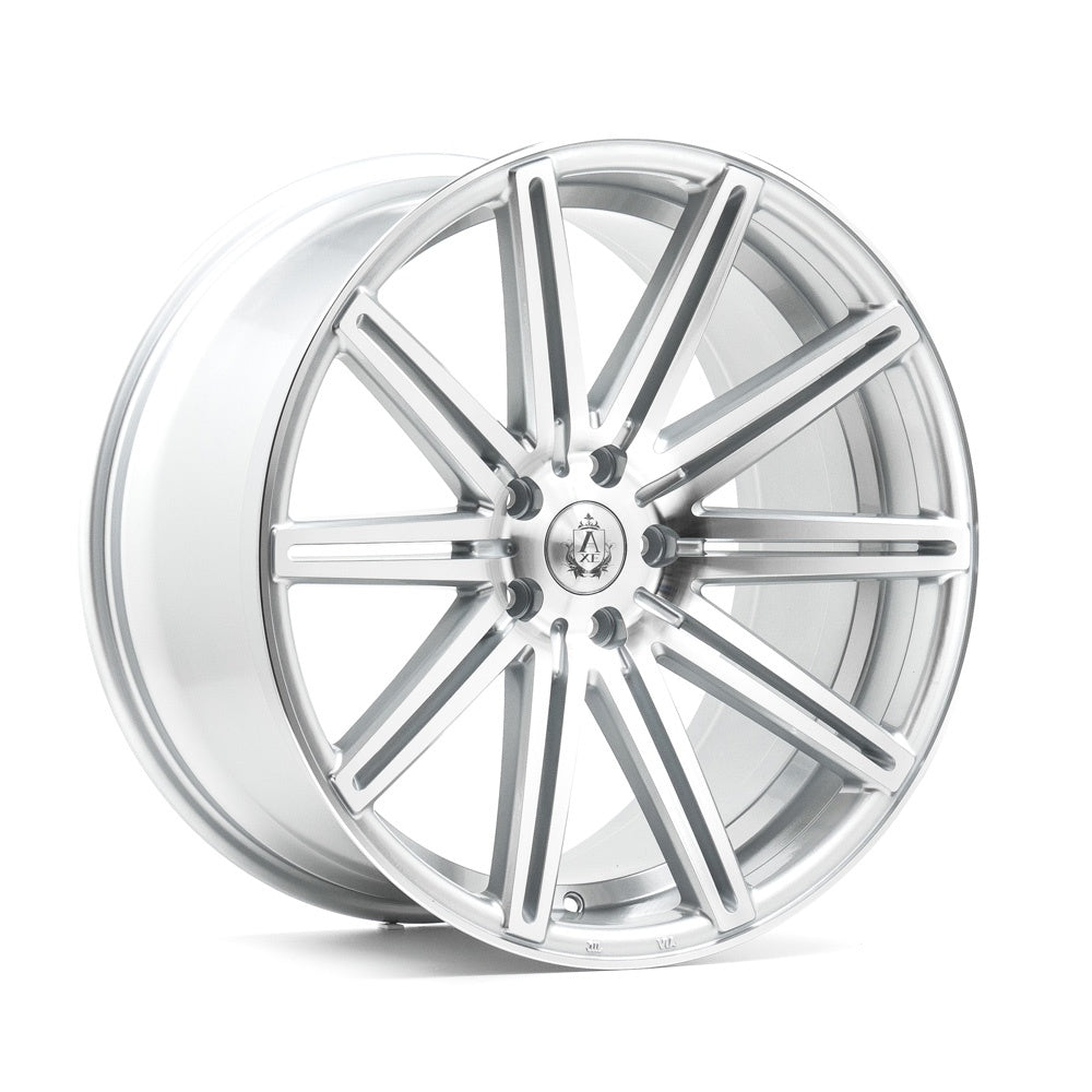 AXE EX15 20x10.5 5X115 ET15 GLOSS SILVER & POLISHED