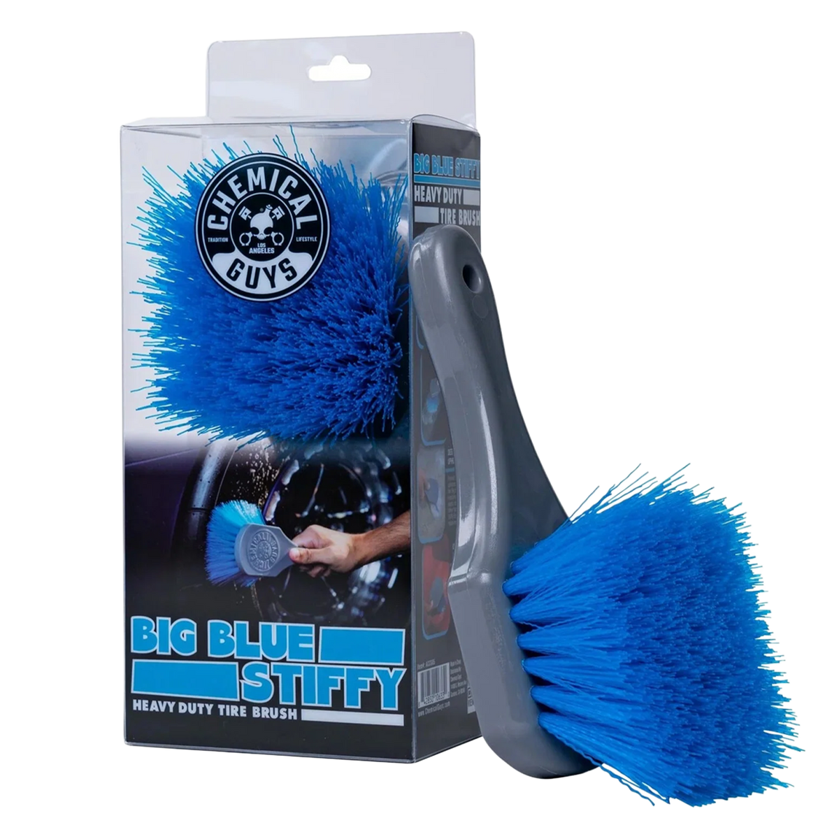 Chemical Guys Big Blue Stiffy Heavy Duty Tyre Brush