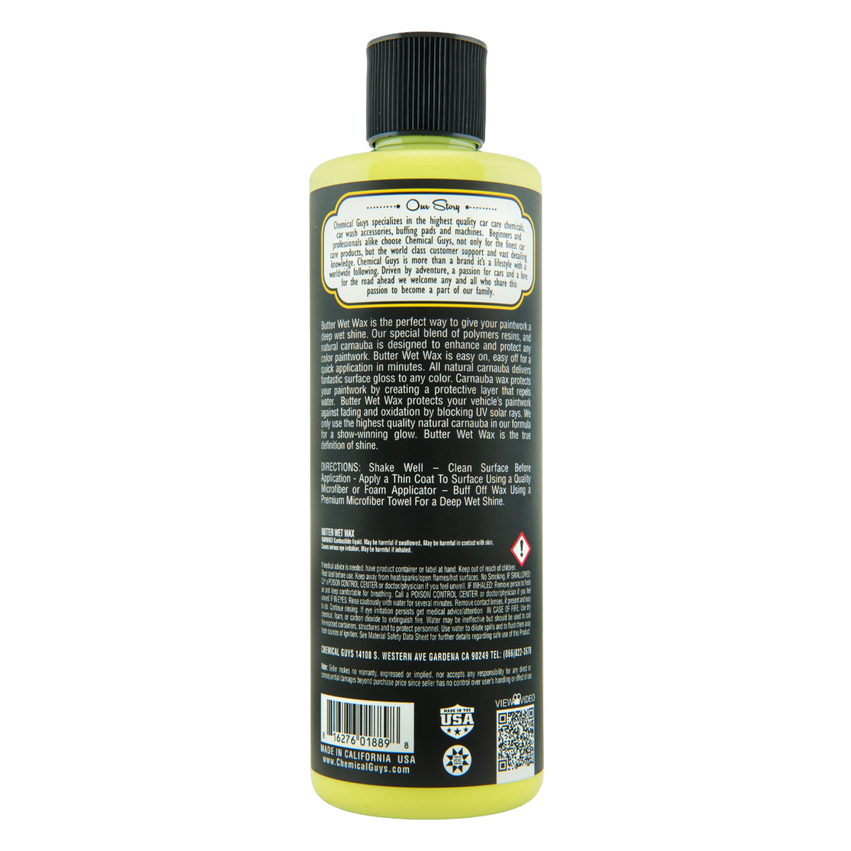 Chemical Guys Butter Wet Wax 473ml