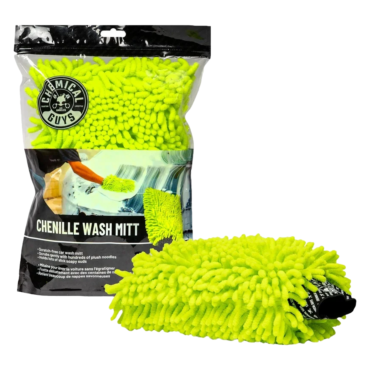 Chemical Guys Chenille Microfiber Premium Scratch-Free Wash Mitt