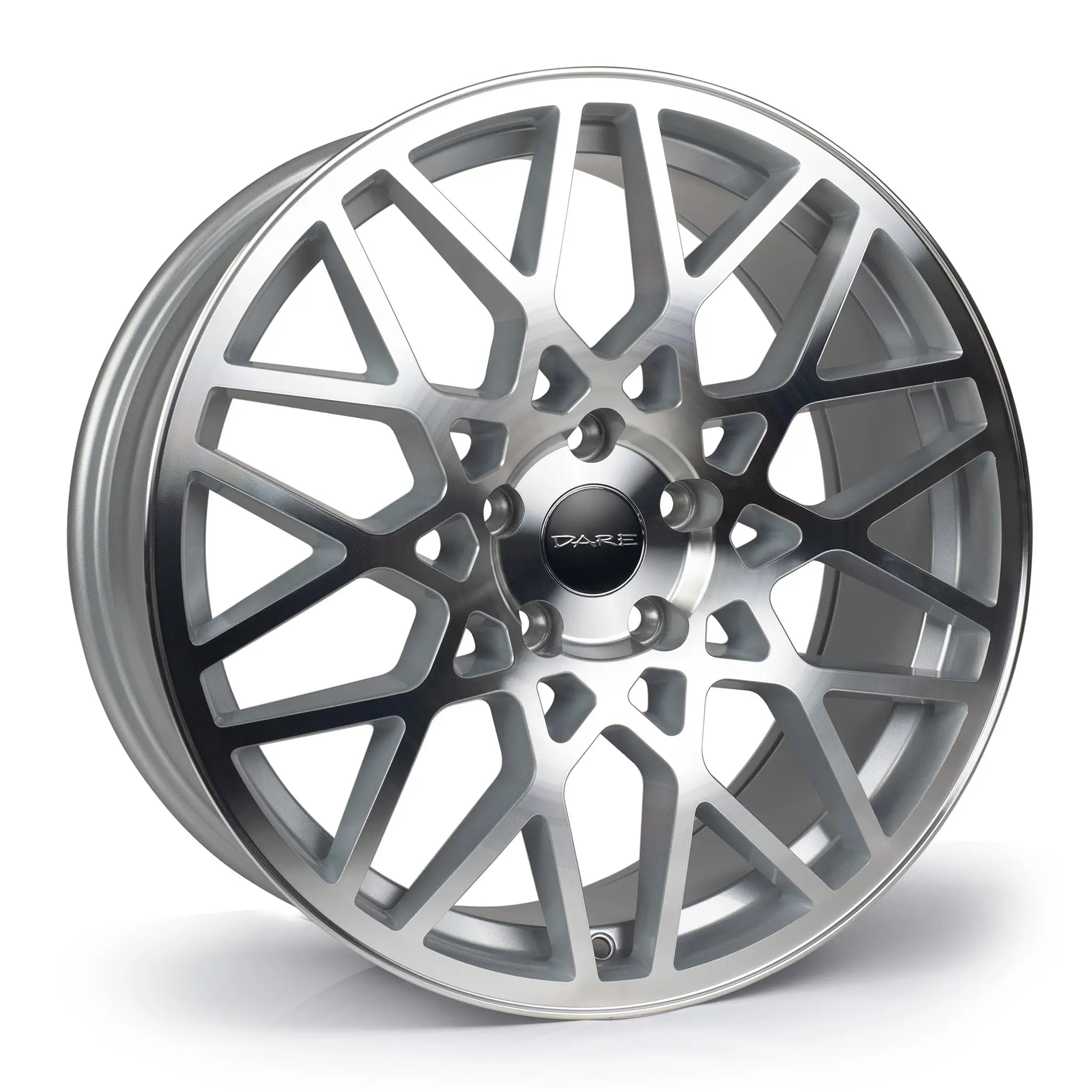 Dare LG2 19x8.5 5x112 ET45 Silver / Polished Face