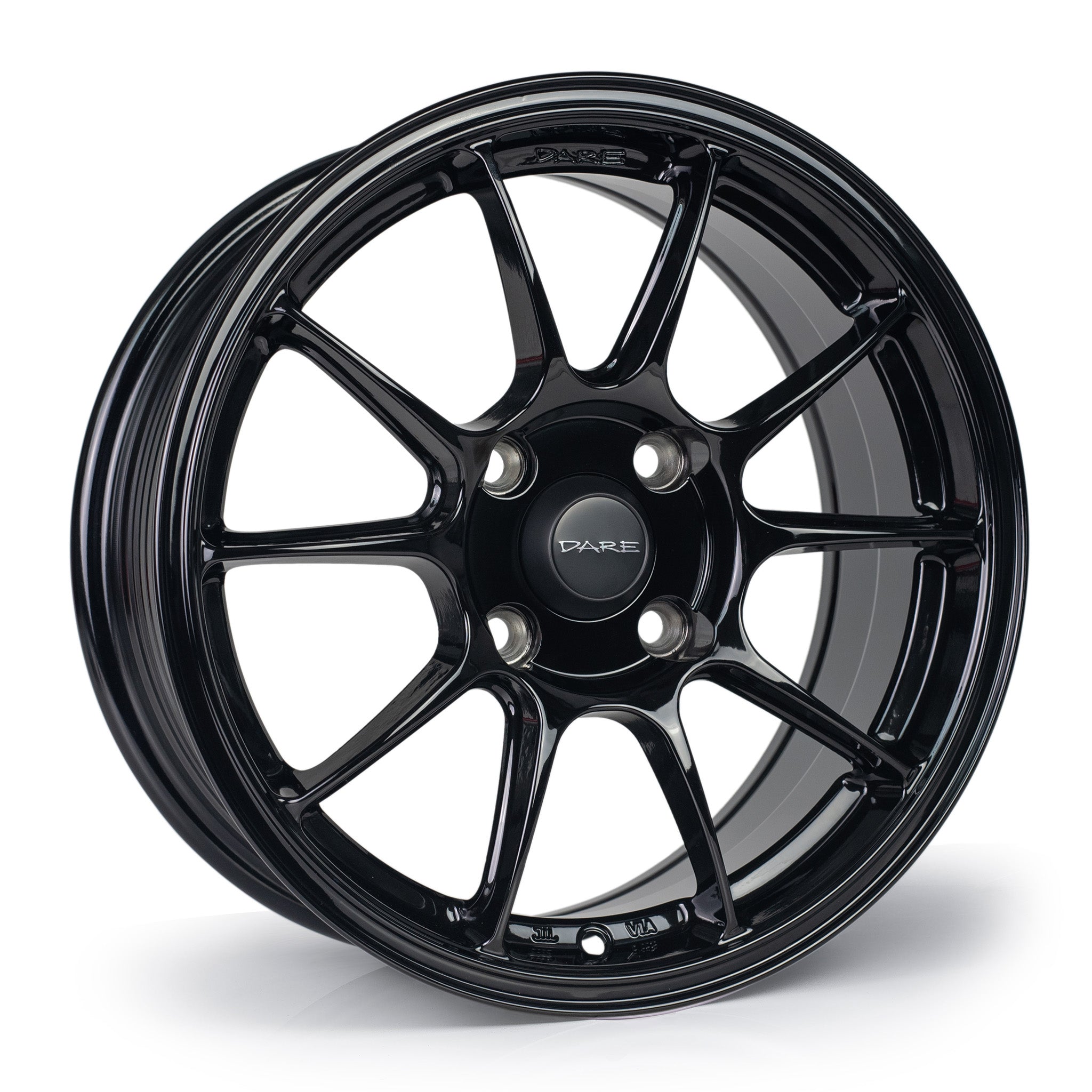 Dare MS1 15x7 4x108 ET38 Gloss Black