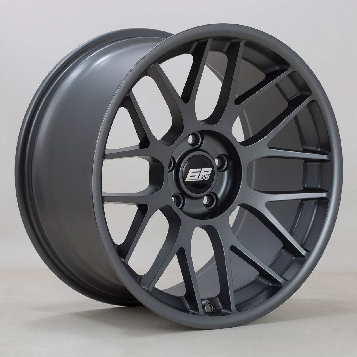 6Performance DTM 19x10 5x120 ET22 Flat Gunmetal