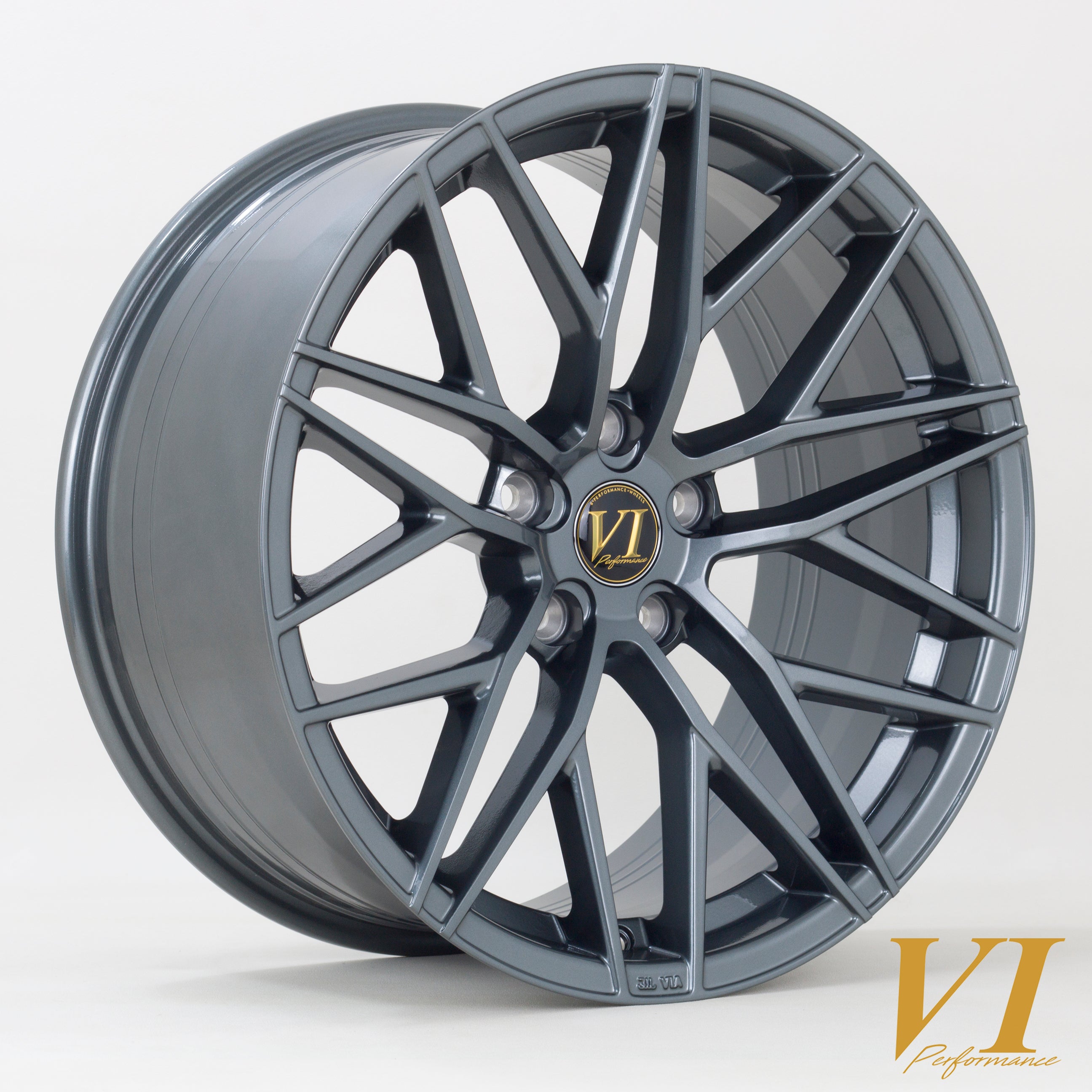 6Performance Faster 19x9.5 5x112 ET35 Gunmetal