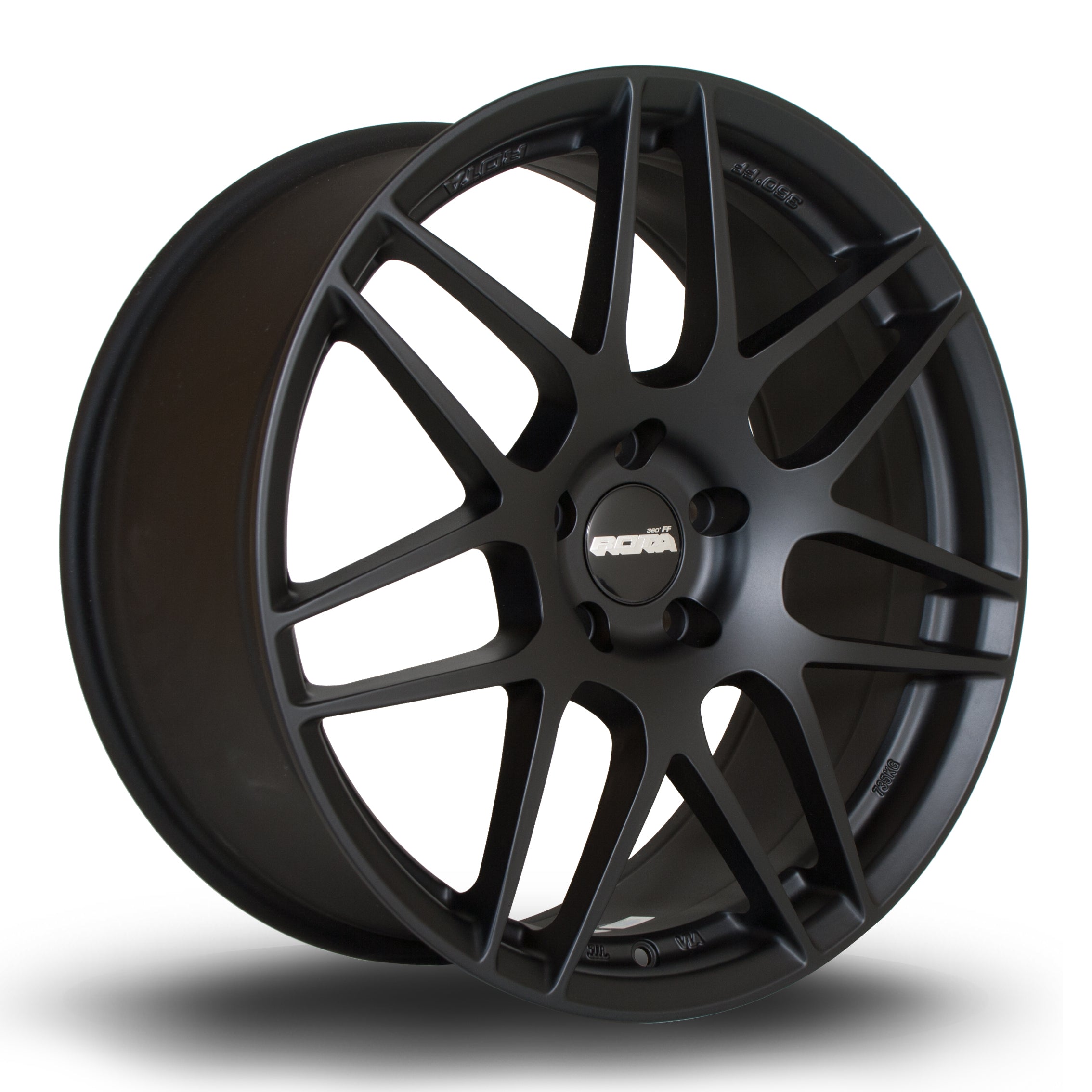 Rota FF01 19x8.5 5x120 ET45 Flat Black