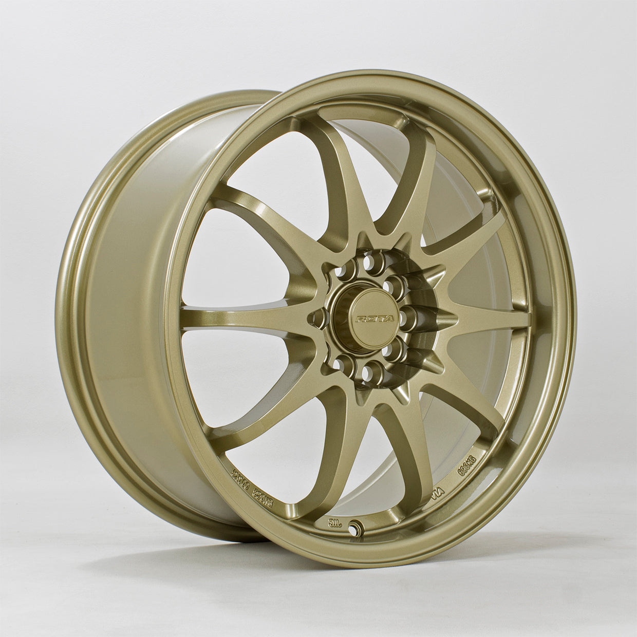 Rota Fighter 17x8 5x100/114 ET48 Gold