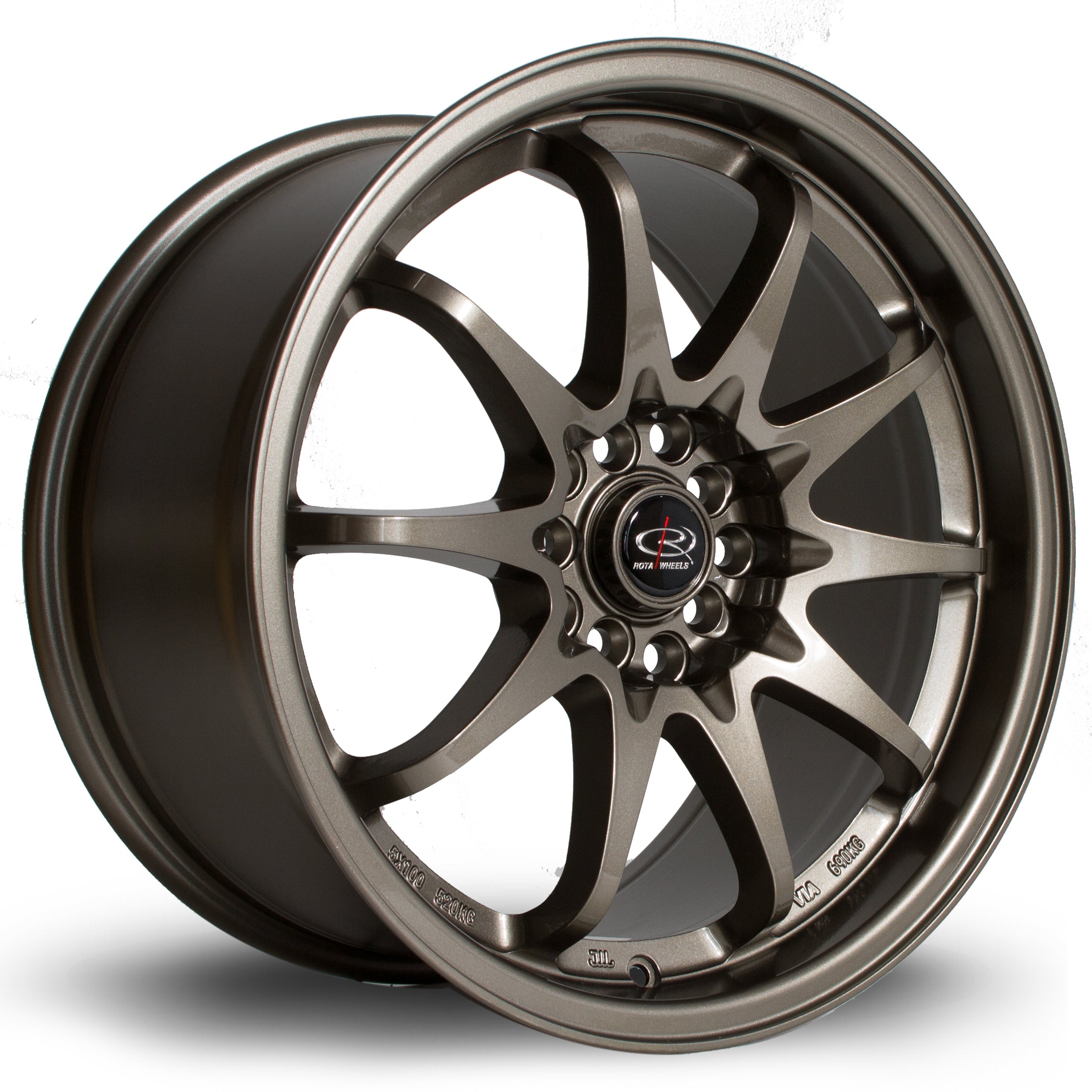 Rota Fighter 17x9 5x100/114 ET50 Bronze