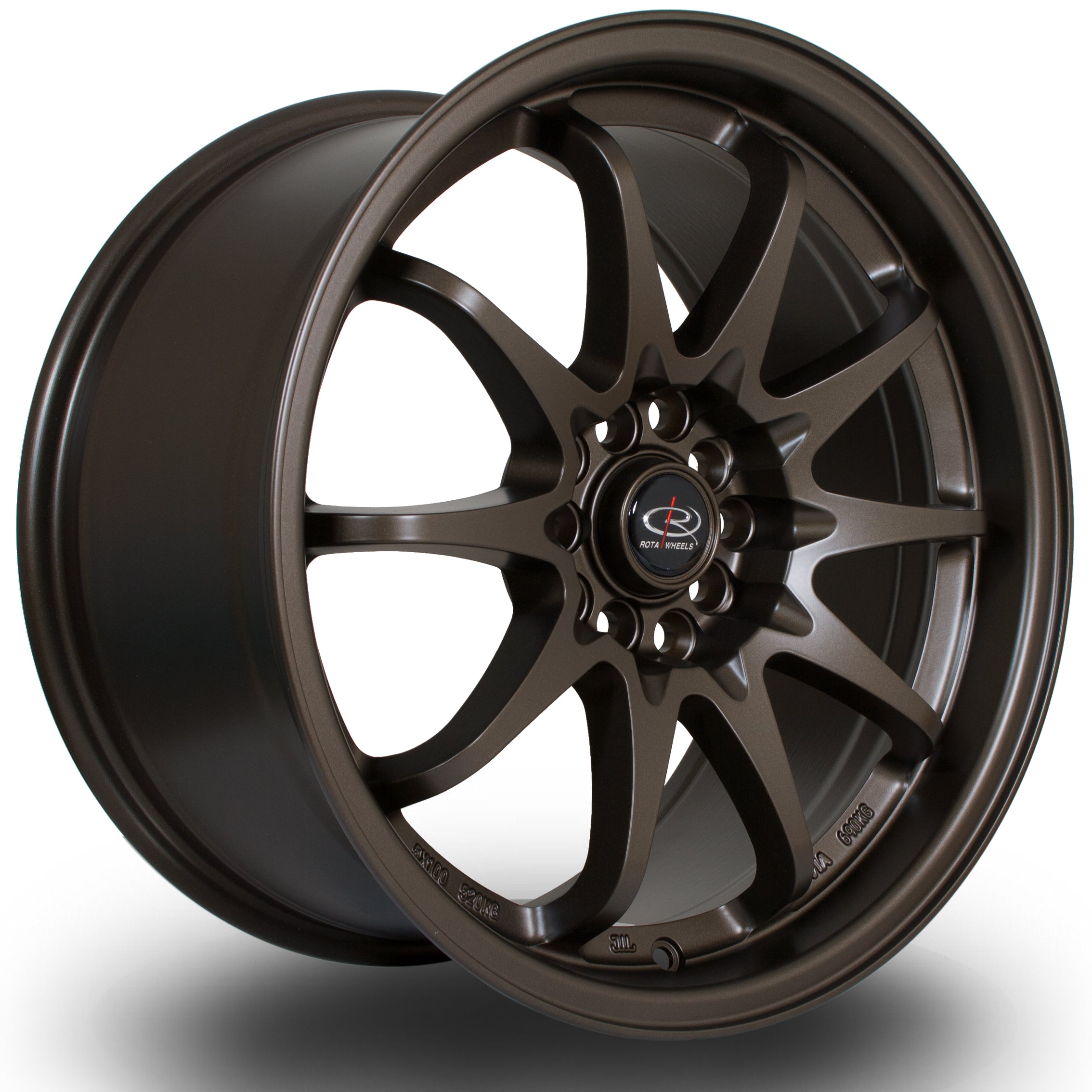 Rota Fighter 17x9 5x100/114 ET50 Matt Bronze 3