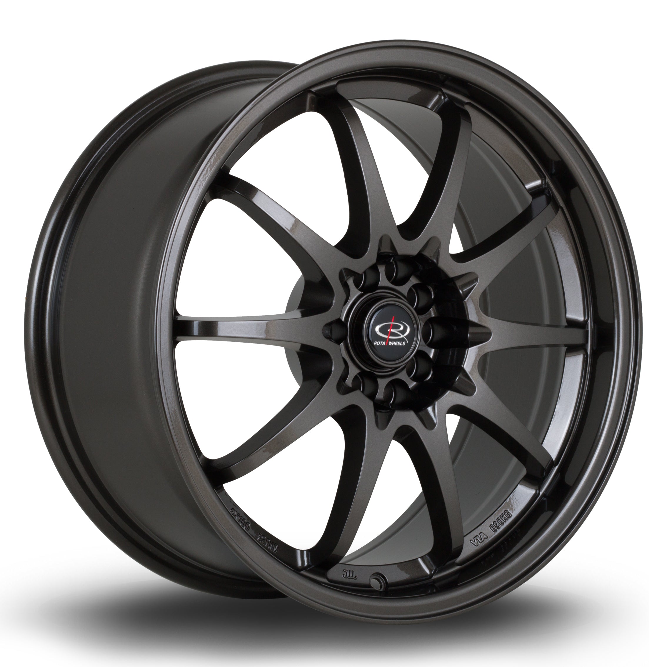Rota Fighter 18x8.5 5x100/114 ET35 Gunmetal