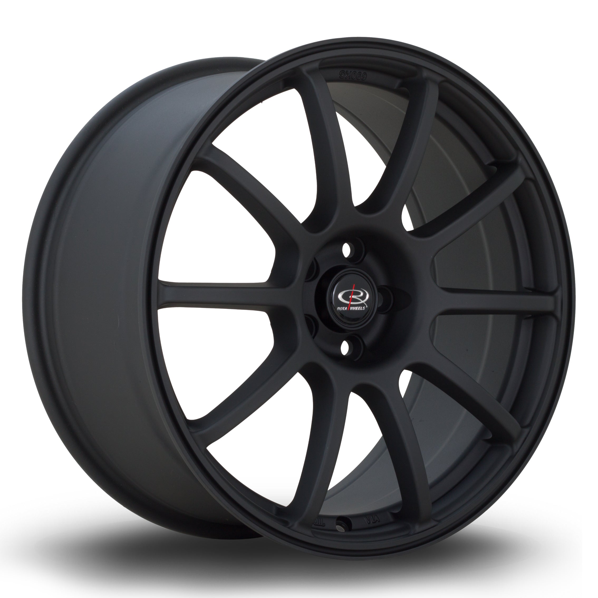 Rota Force 18x8.5 5x100 ET48 Flat Black 2