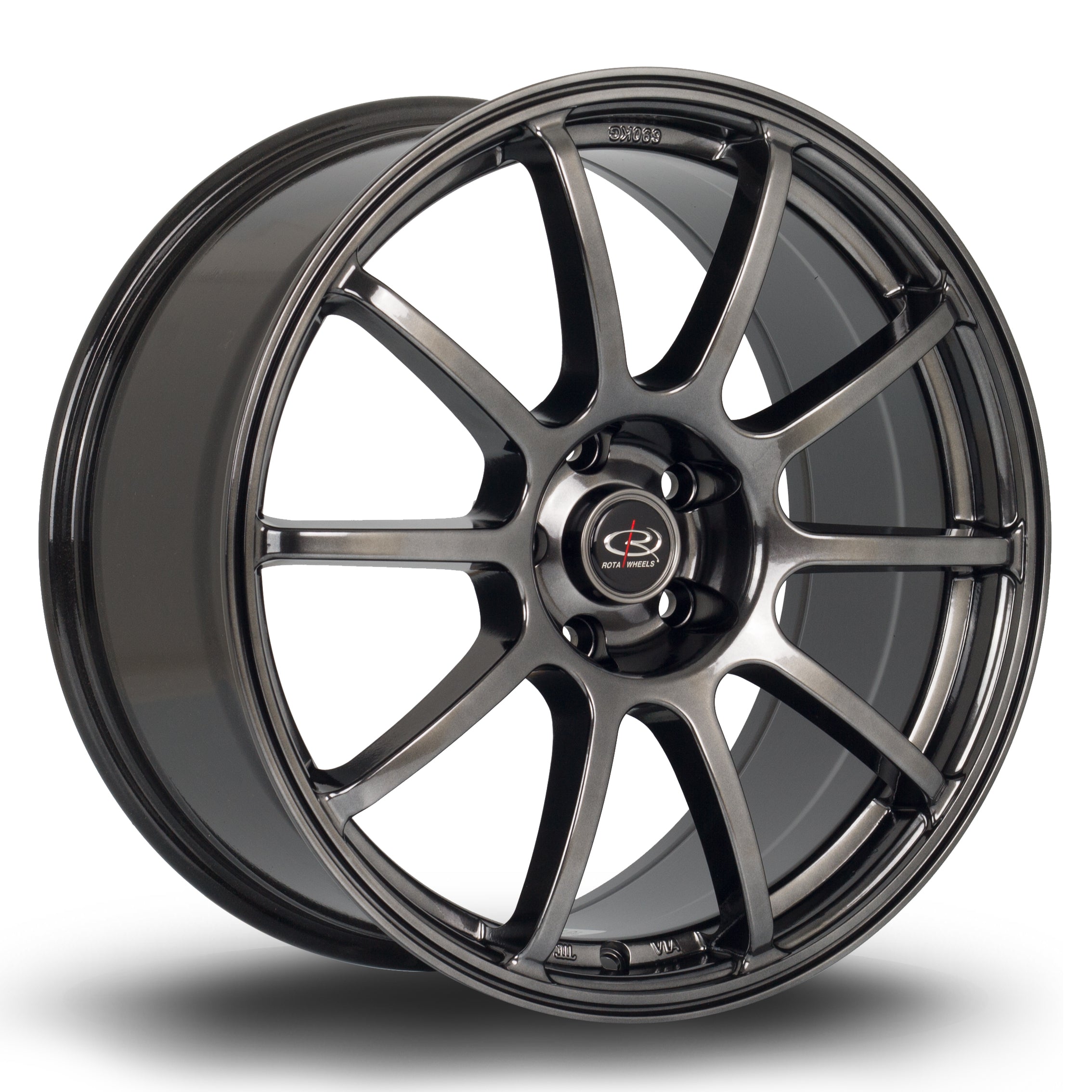 Rota Force 18x8.5 5x108 ET42 Hyper Black