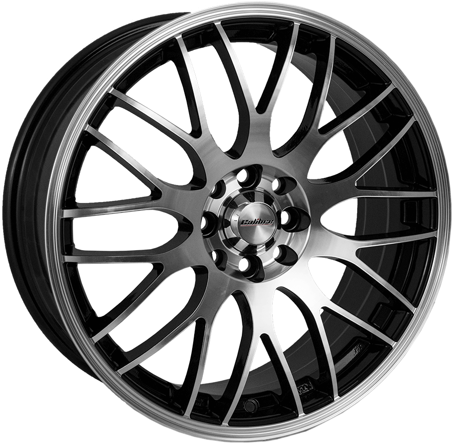 Calibre Motion 17x7 4x100/108 ET40 Gloss Black / Polished Face