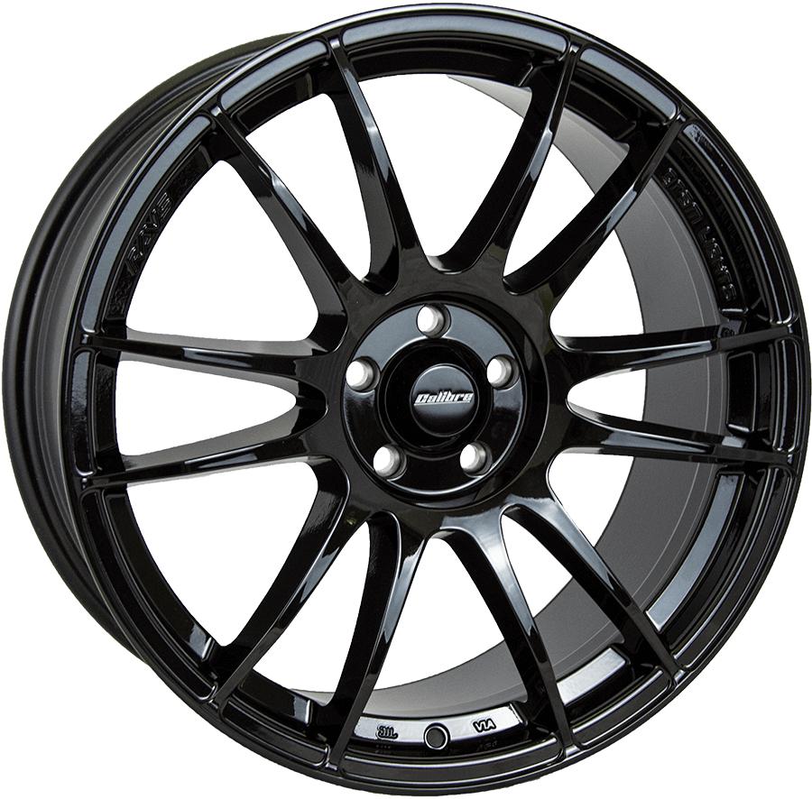 Calibre Suzuka 15x7 4x100 ET38 Black