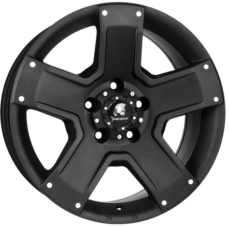 Tomahawk Outlaw 17x8 5x120 ET35 Matt Black