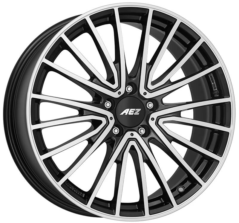 AEZ Berlin dark 19x9 5x112 ET58.1 Black / Polished