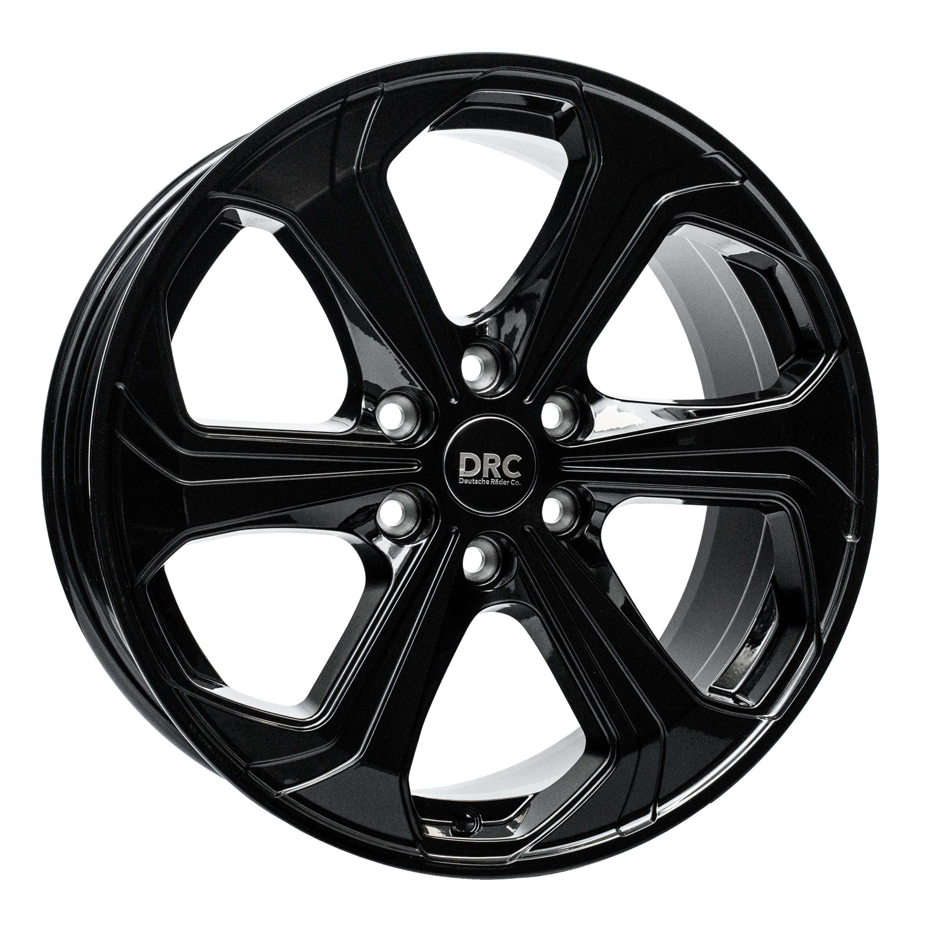DRC Sport-6 18x8 6x120 ET42 Gloss Black