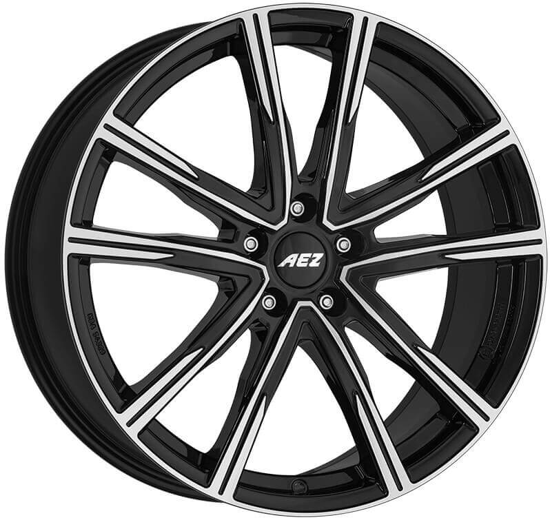 AEZ Montreal dark 18x7.5 5x108 ET45 Black / Polished