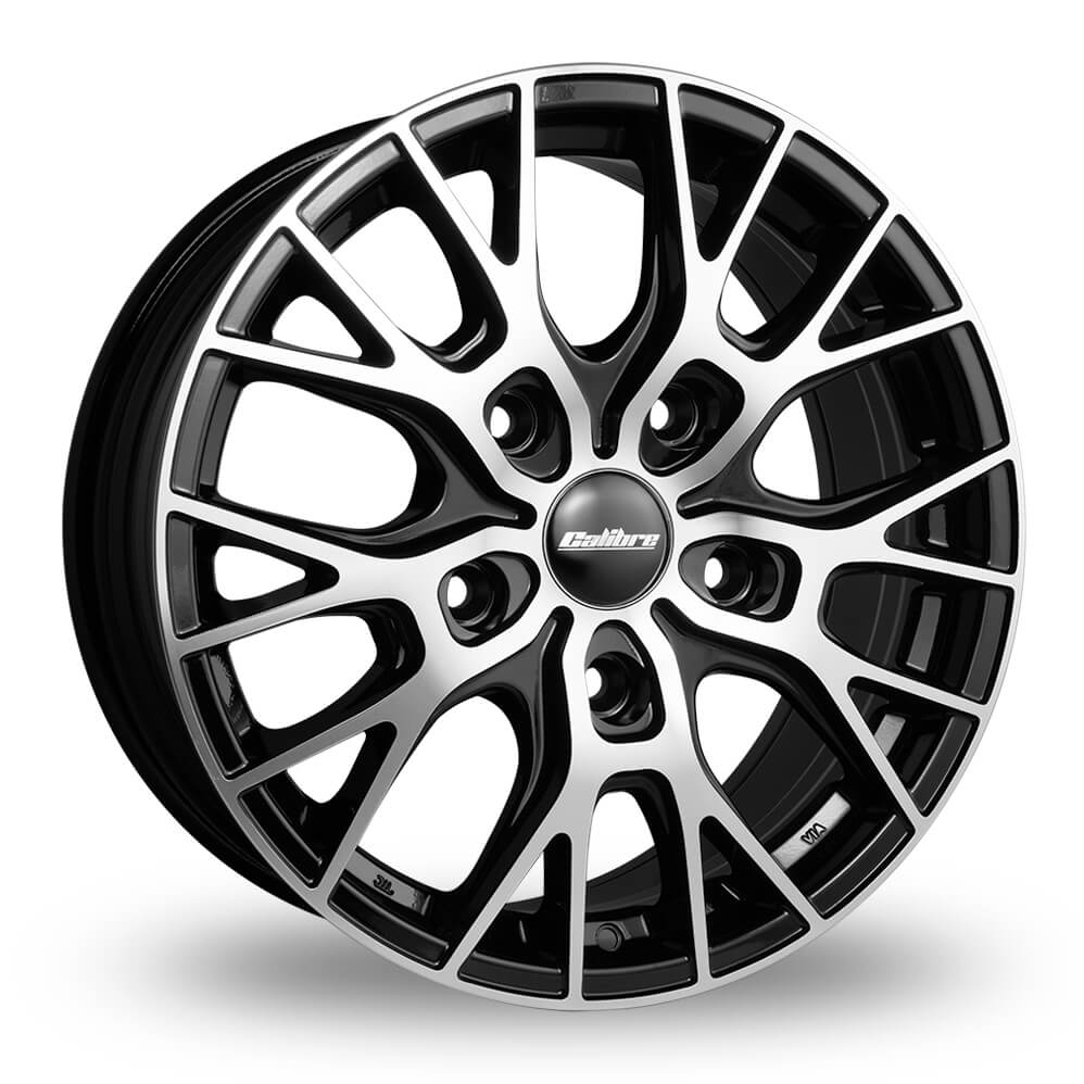 Calibre Crusade 18x8 5x108 ET45 Gloss Black / Polished