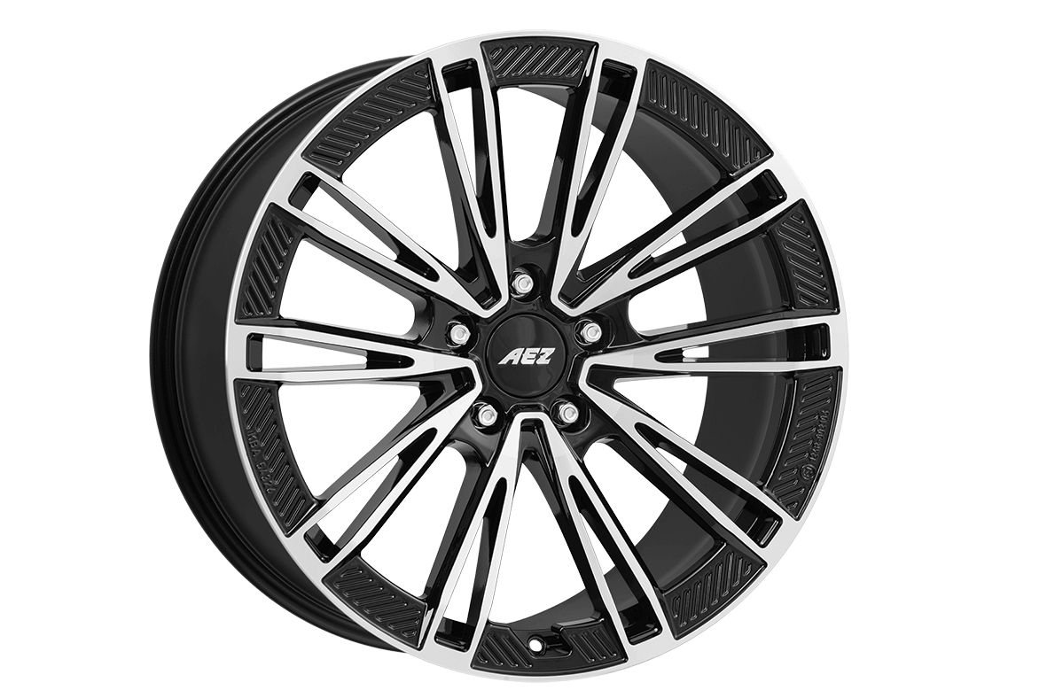 AEZ Alaska dark 21x11.5 5x130 ET66 Black / Polished
