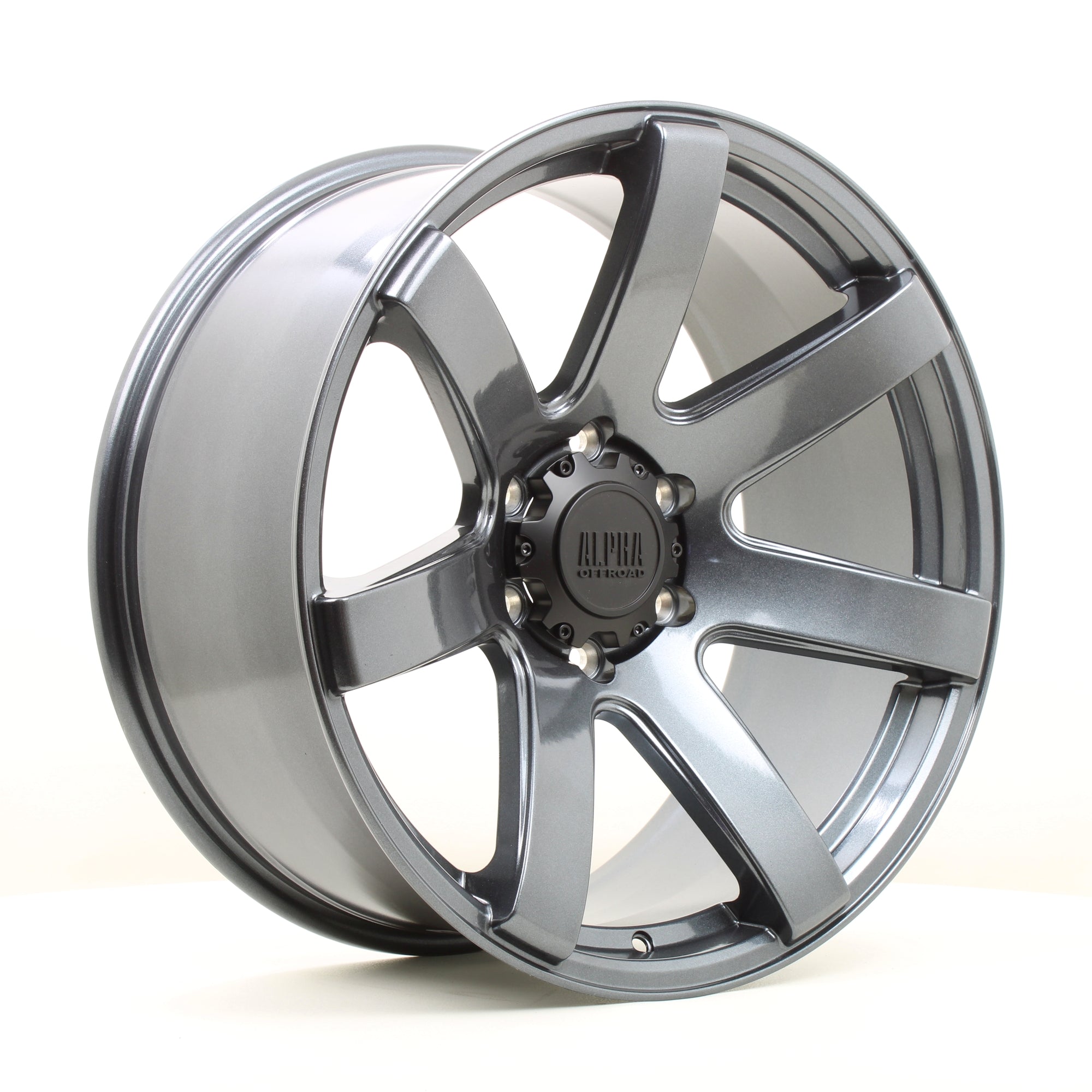 Alpha Offroad Gauntlet 18x9 6x139 ET15 Hyper Grey