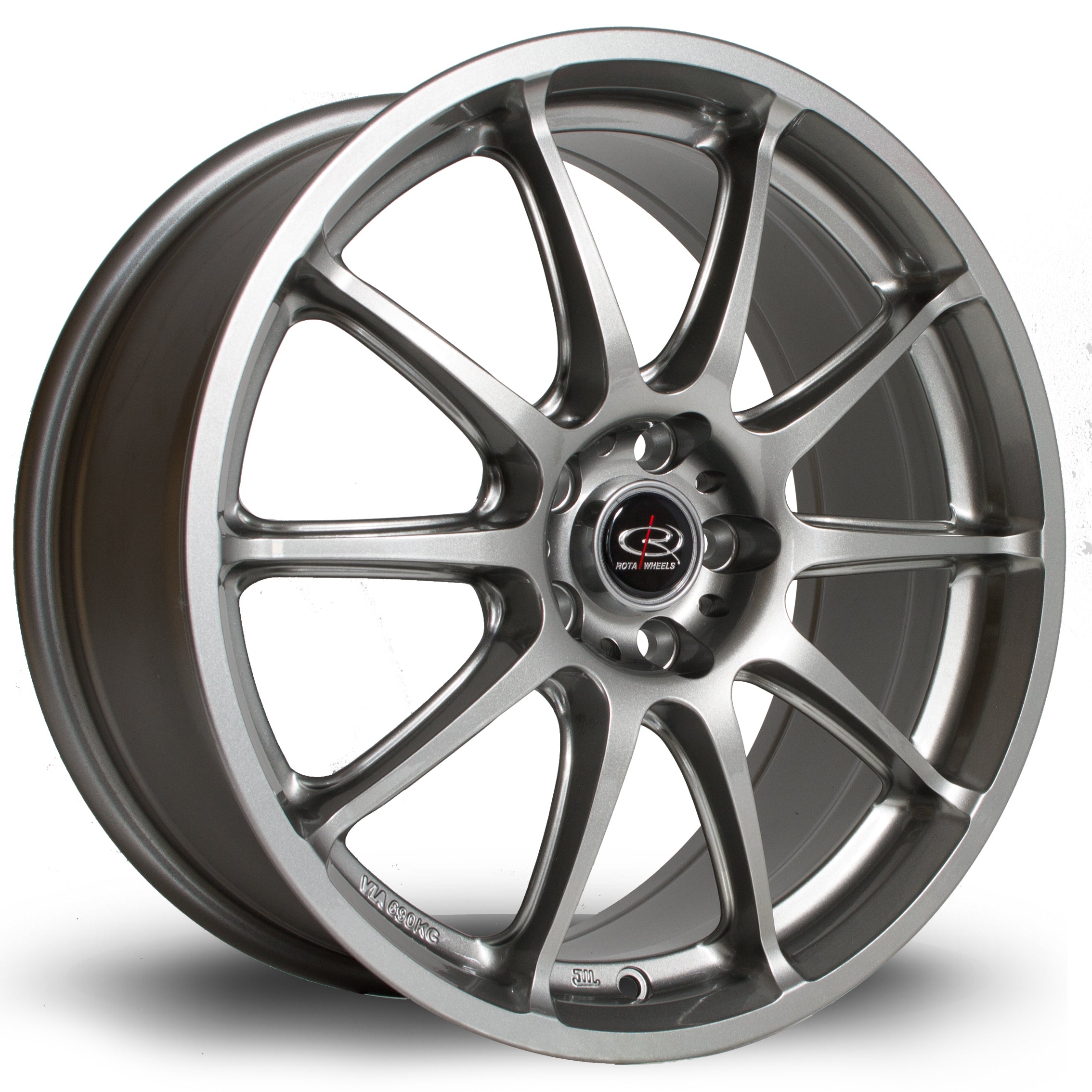 Rota Gra 17x7.5 5x100 ET48 Steel Grey
