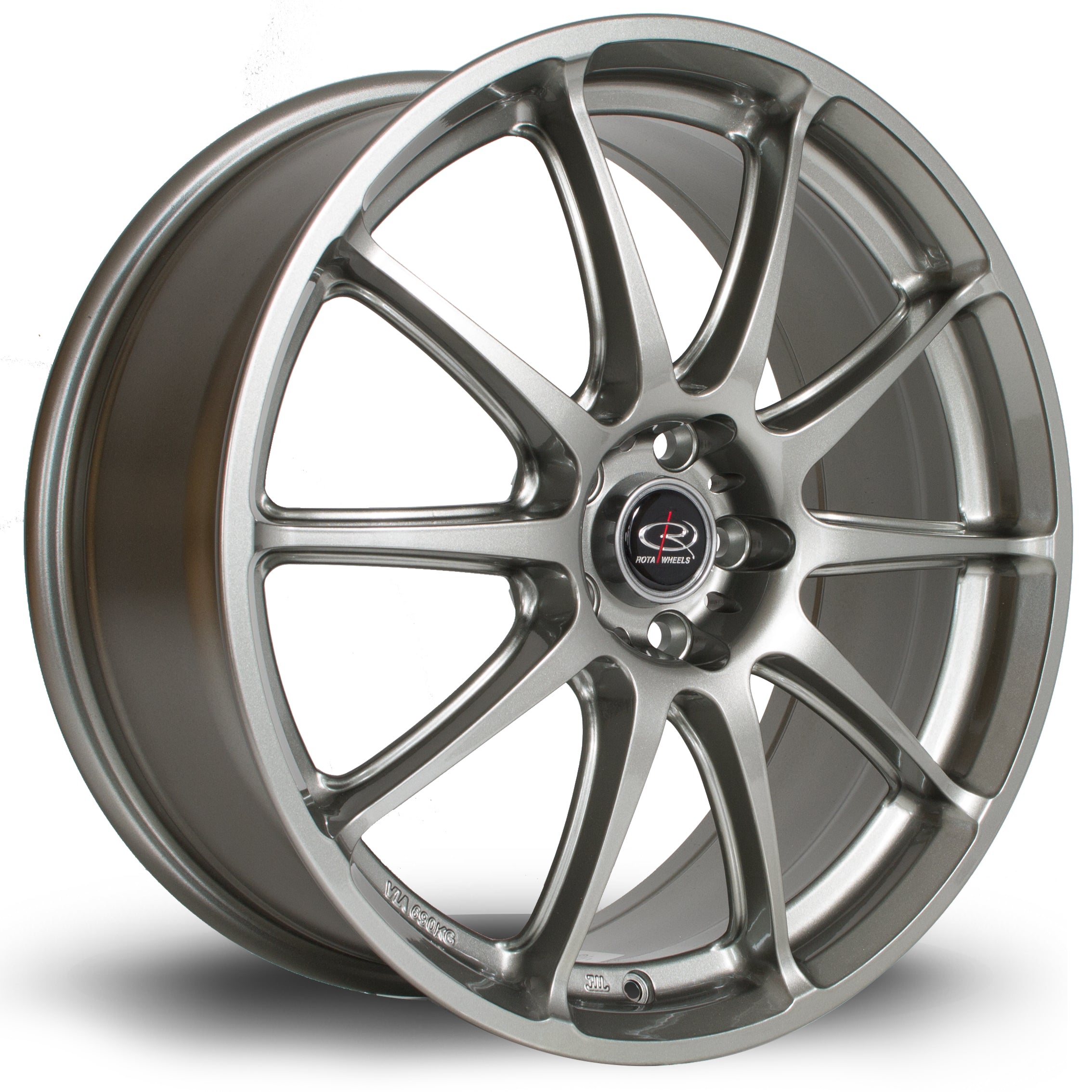 Rota Gra 18x7.5 5x100 ET48 Steel Grey