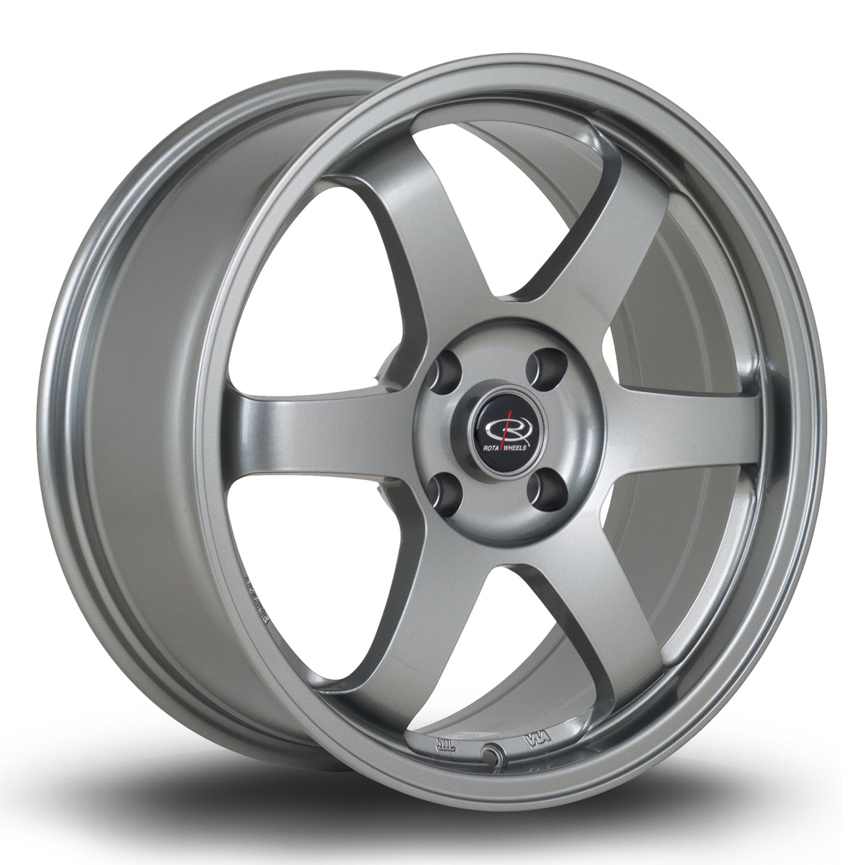 Rota Grid 17x8 4x100 ET35 Steel Grey