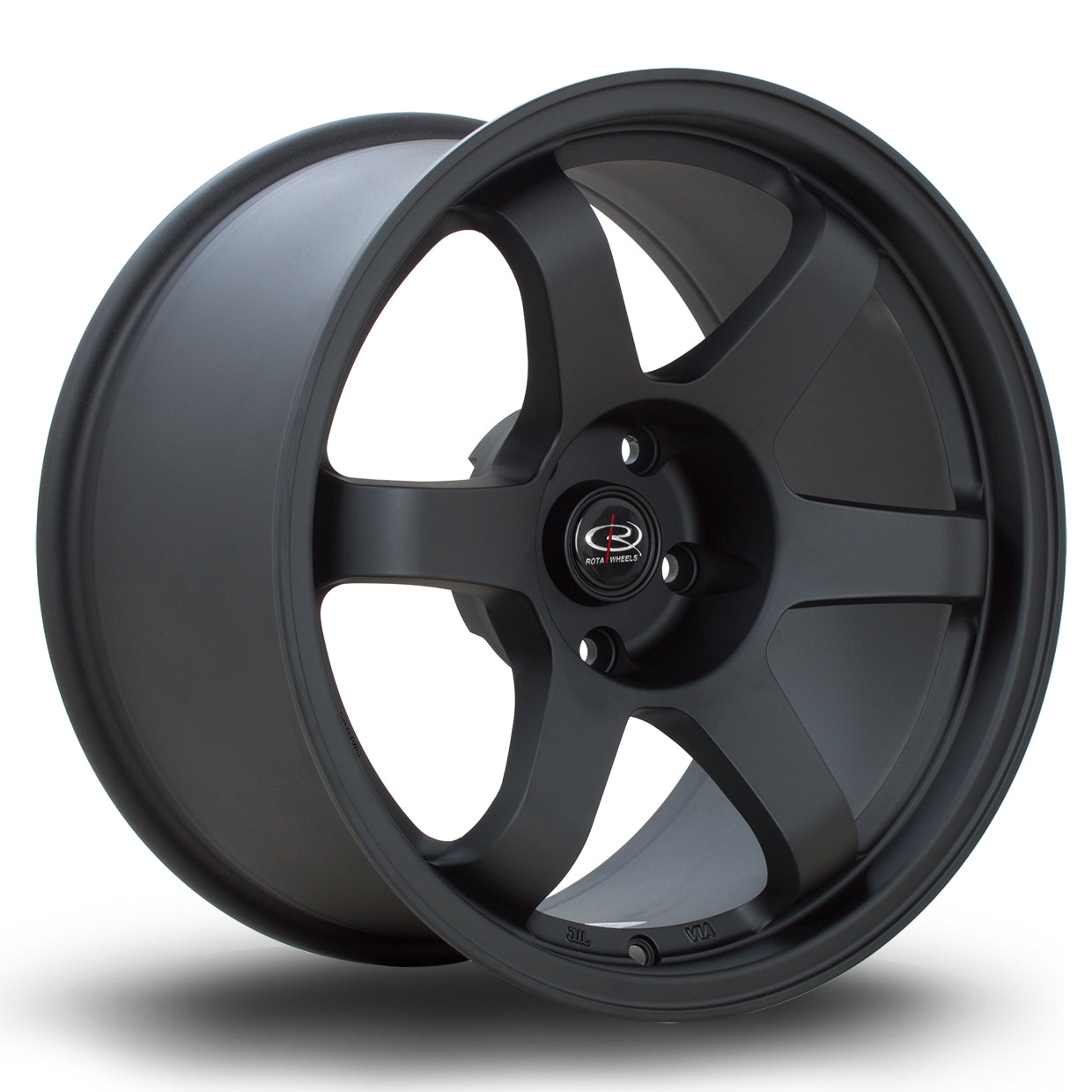 Rota Grid 17x9.5 5x114.3 ET12 Flat Black 2