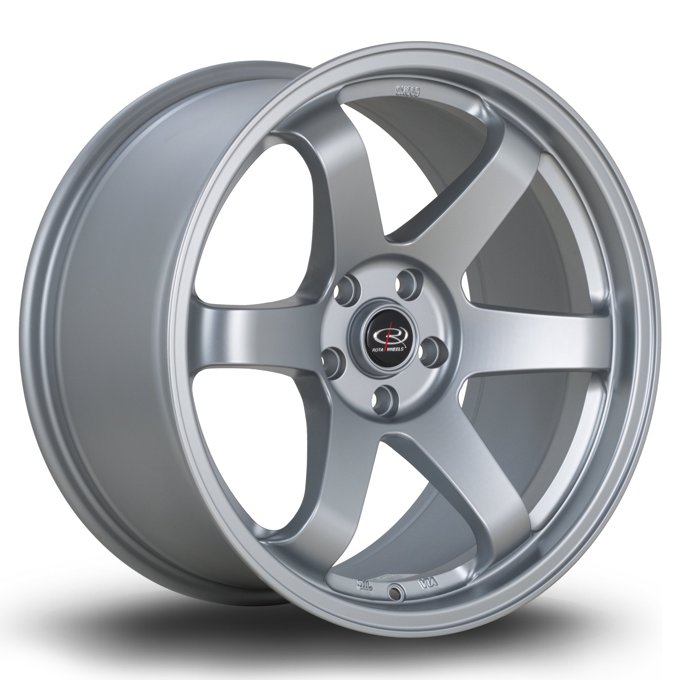 Rota Grid 18x9.5 5x108 ET35 Gloss Silver