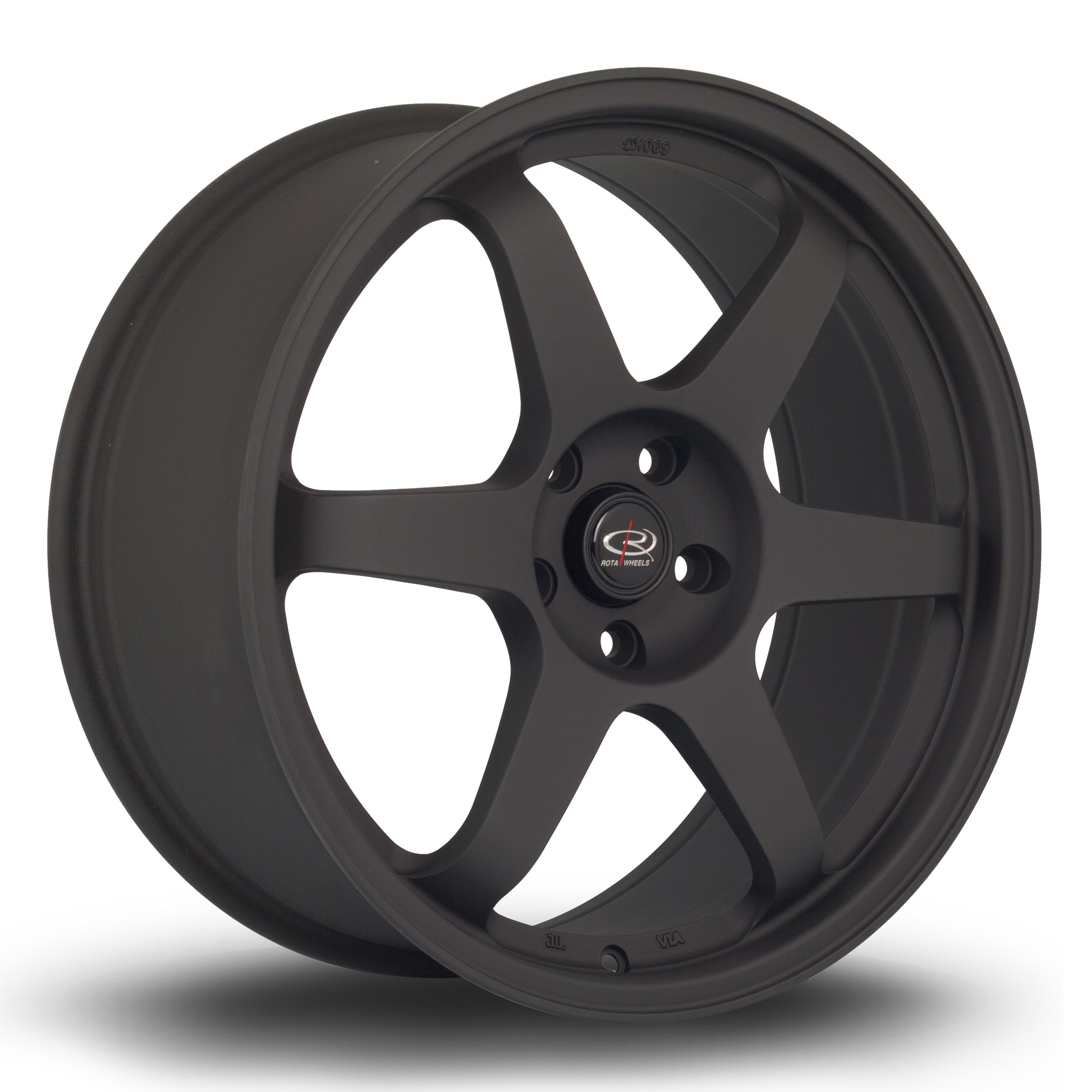 Rota Grid 19x8.5 5x114.3 ET45 Flat Black 2