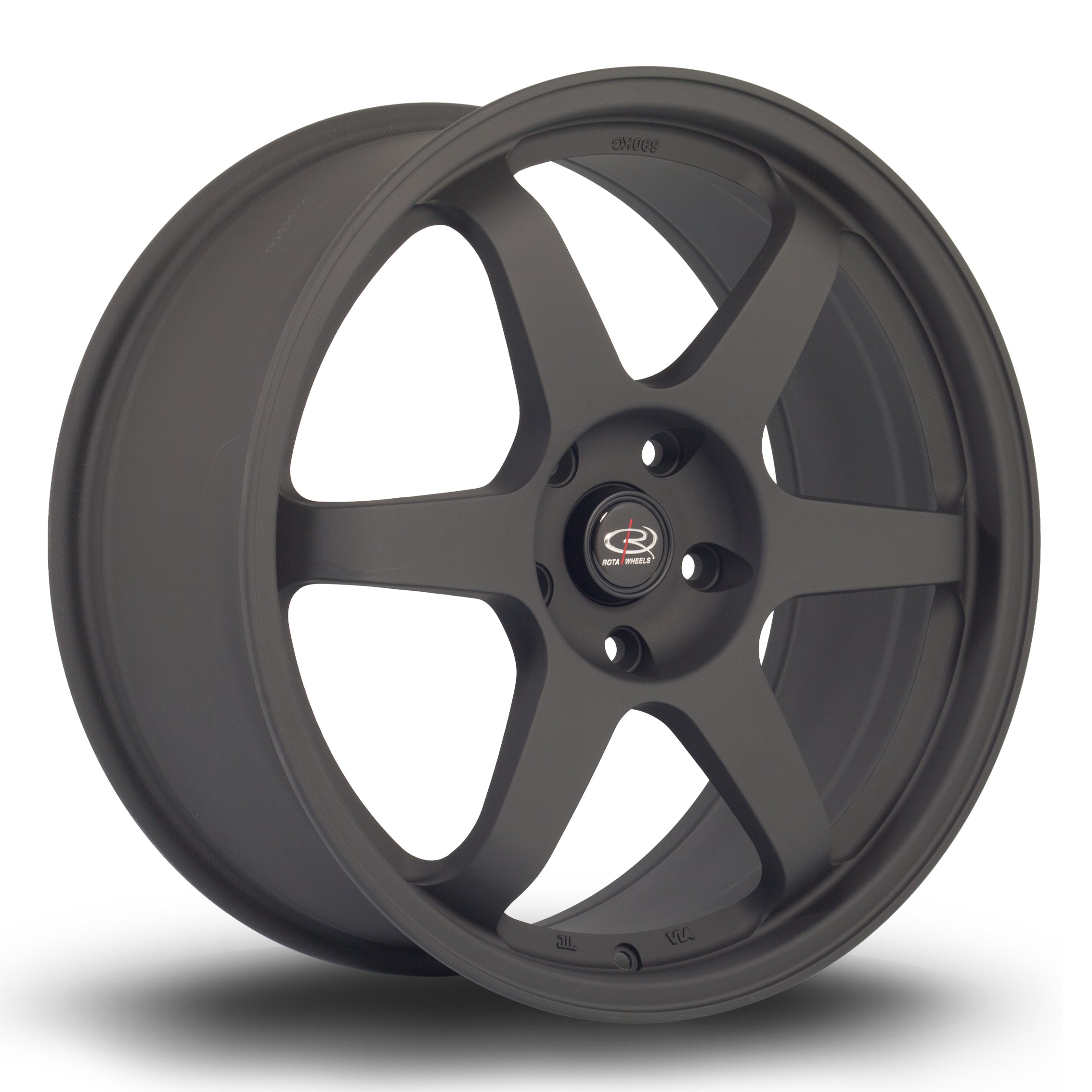 Rota Grid 19x8.5 5x120 ET48 Flat Black 2